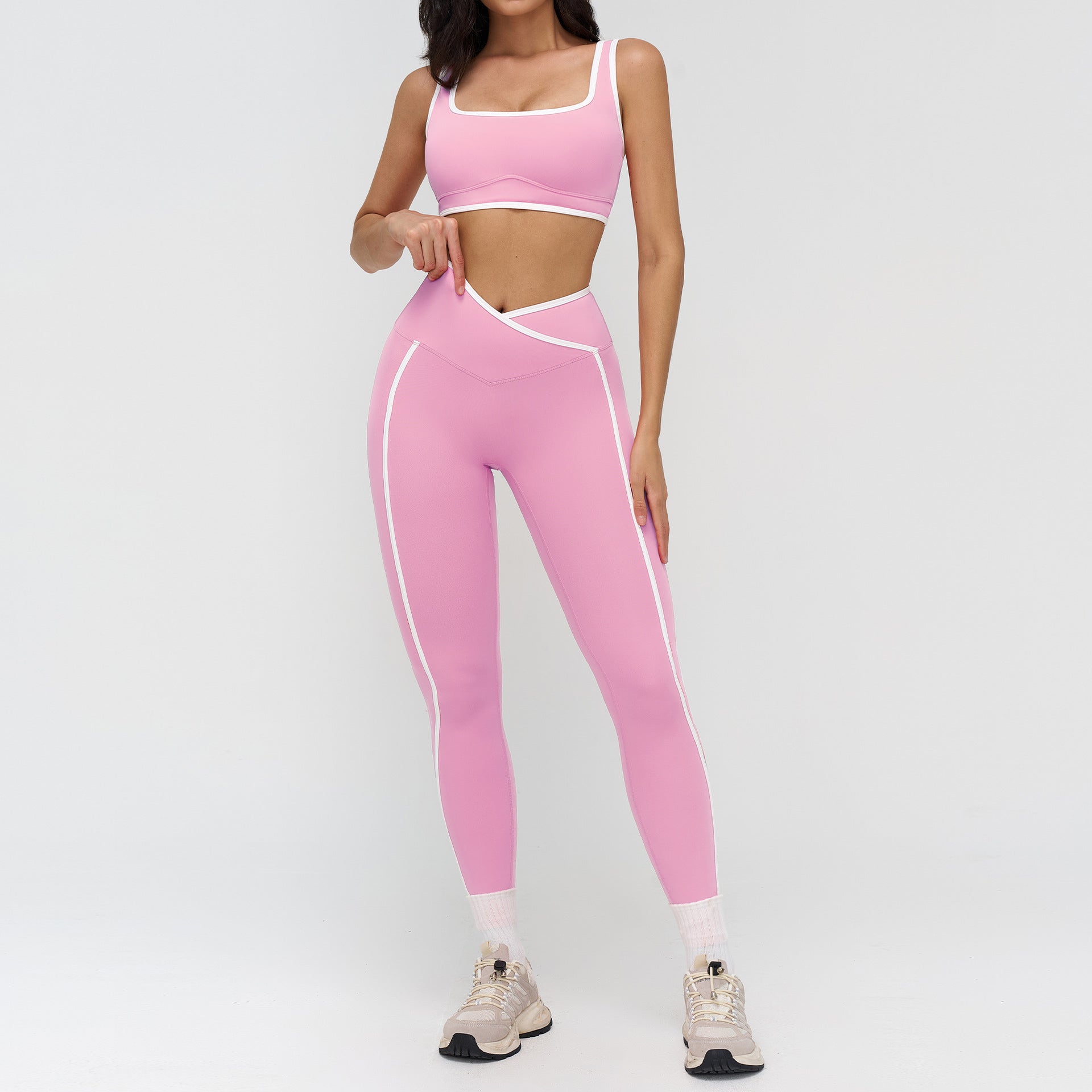 Women's quick-drying sports bras set