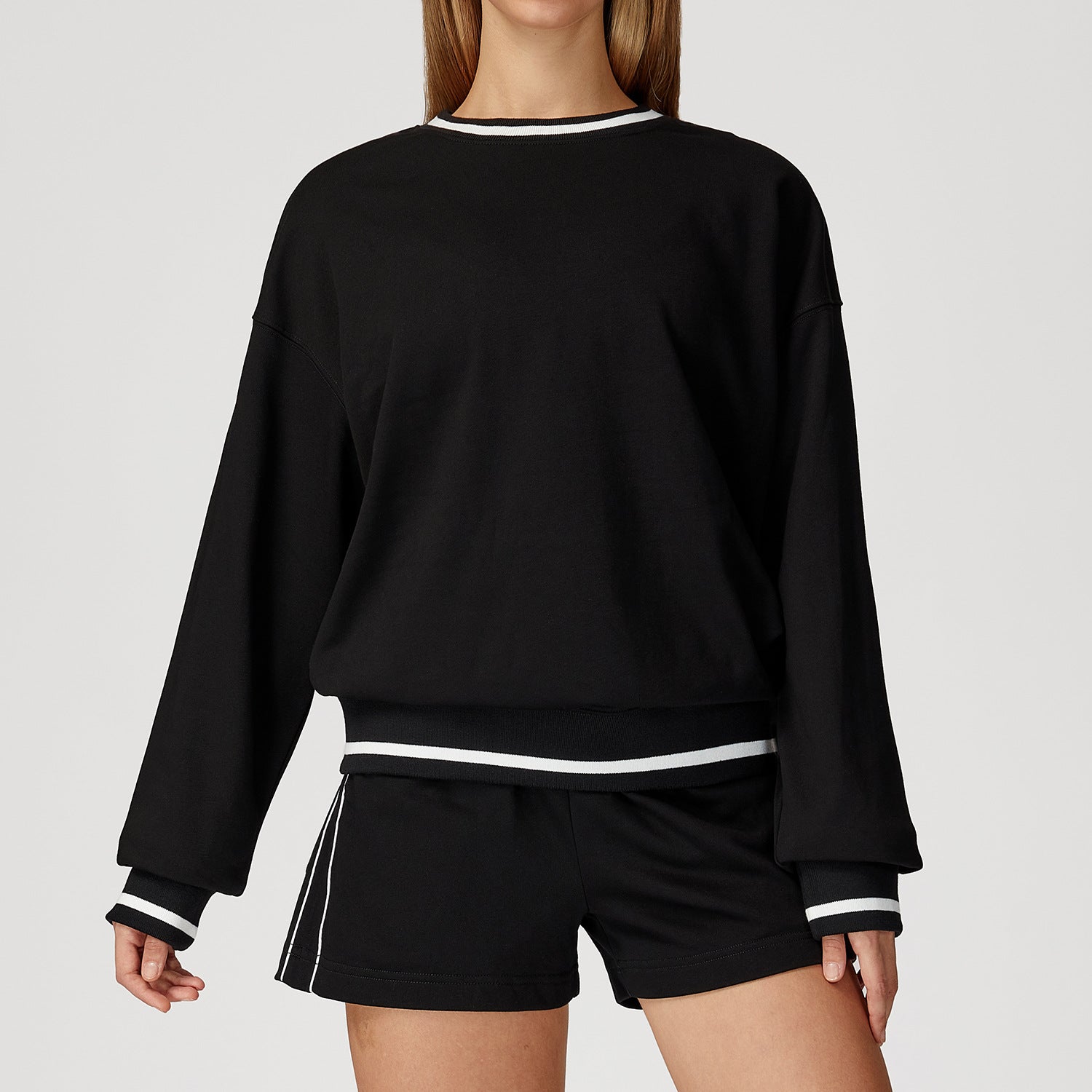 Comfortable and versatile casual sweatshirt suit