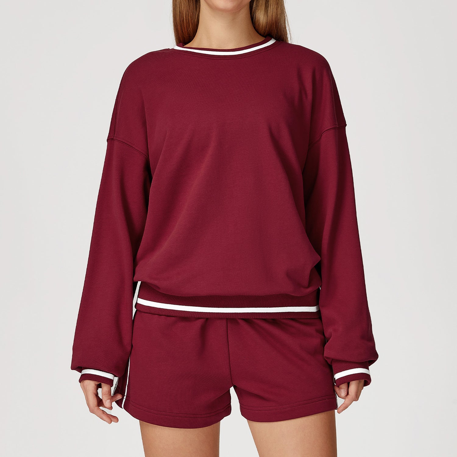Comfortable and versatile casual sweatshirt suit