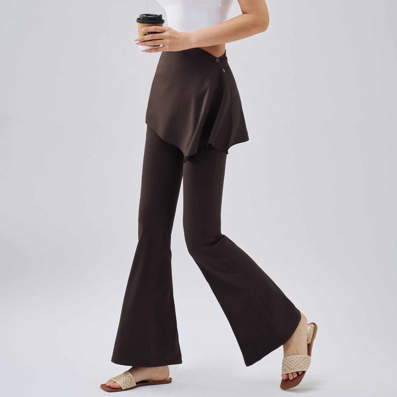 Women's High-end flared pants