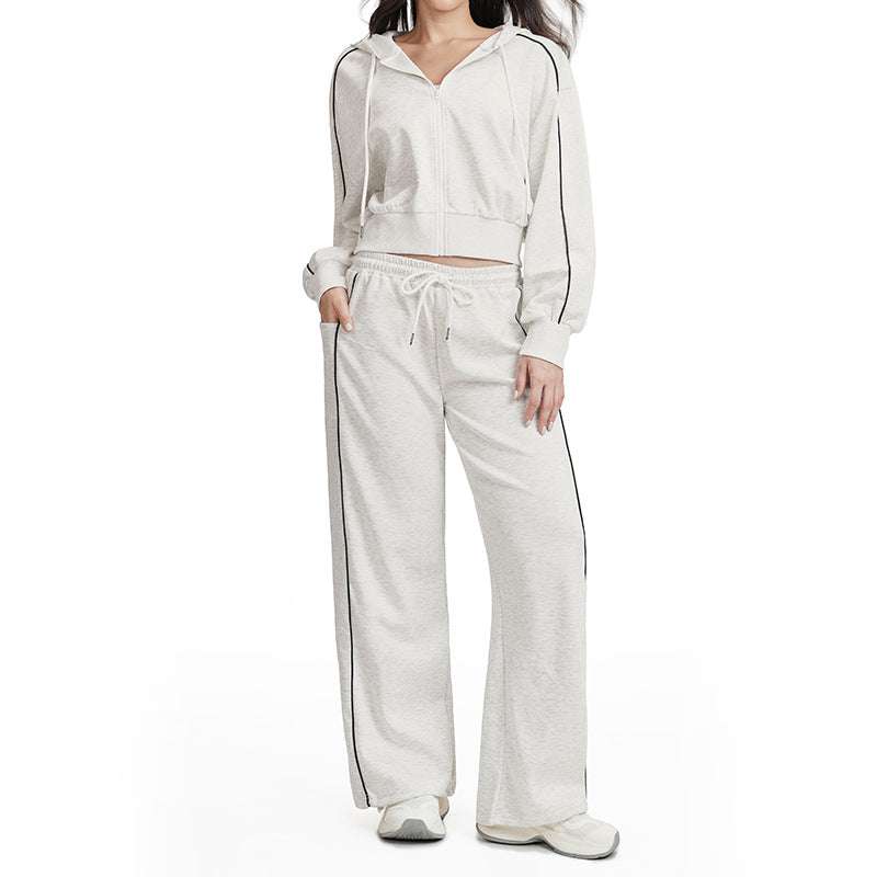 Women's new Loose-fitting sports jacket set