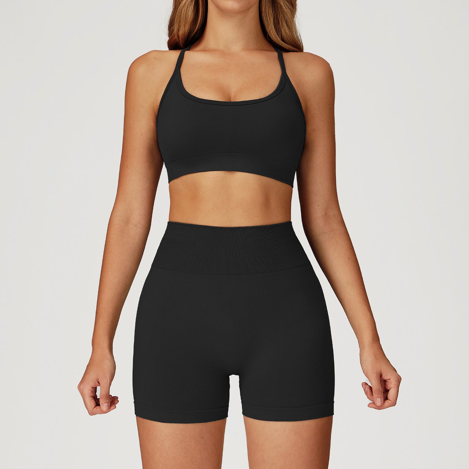 Wholesale seamless bras fitness suit