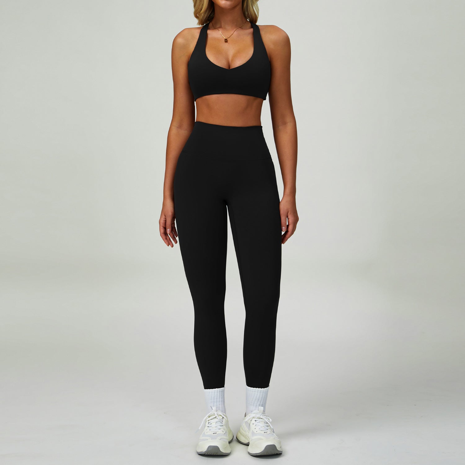 Women's sexy Beautiful back tight bras yoga set