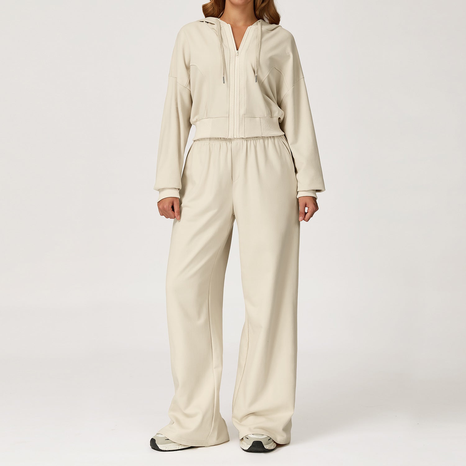Women's casual Hoodie with sweatpants set