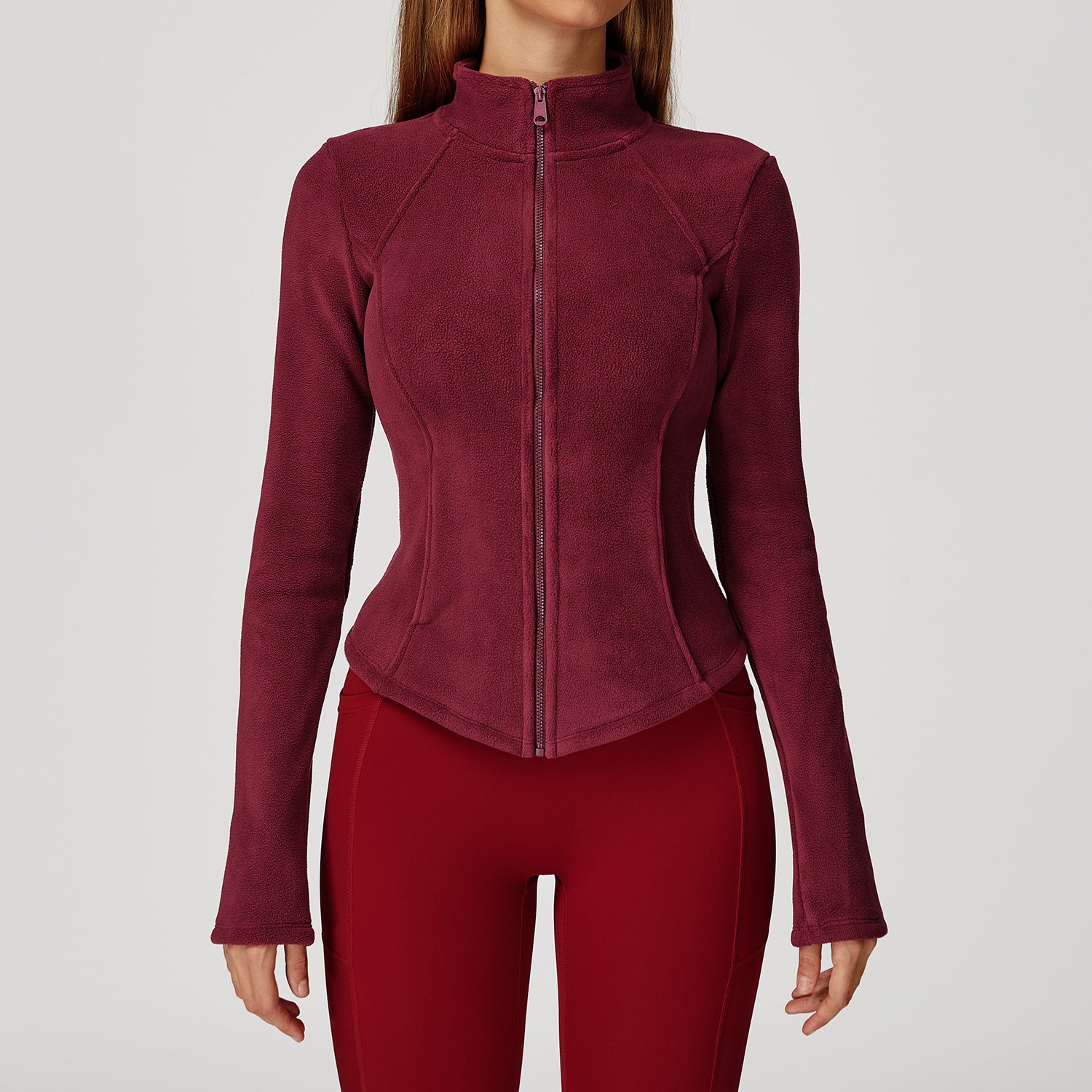 Women's High-end lamb wool jackets