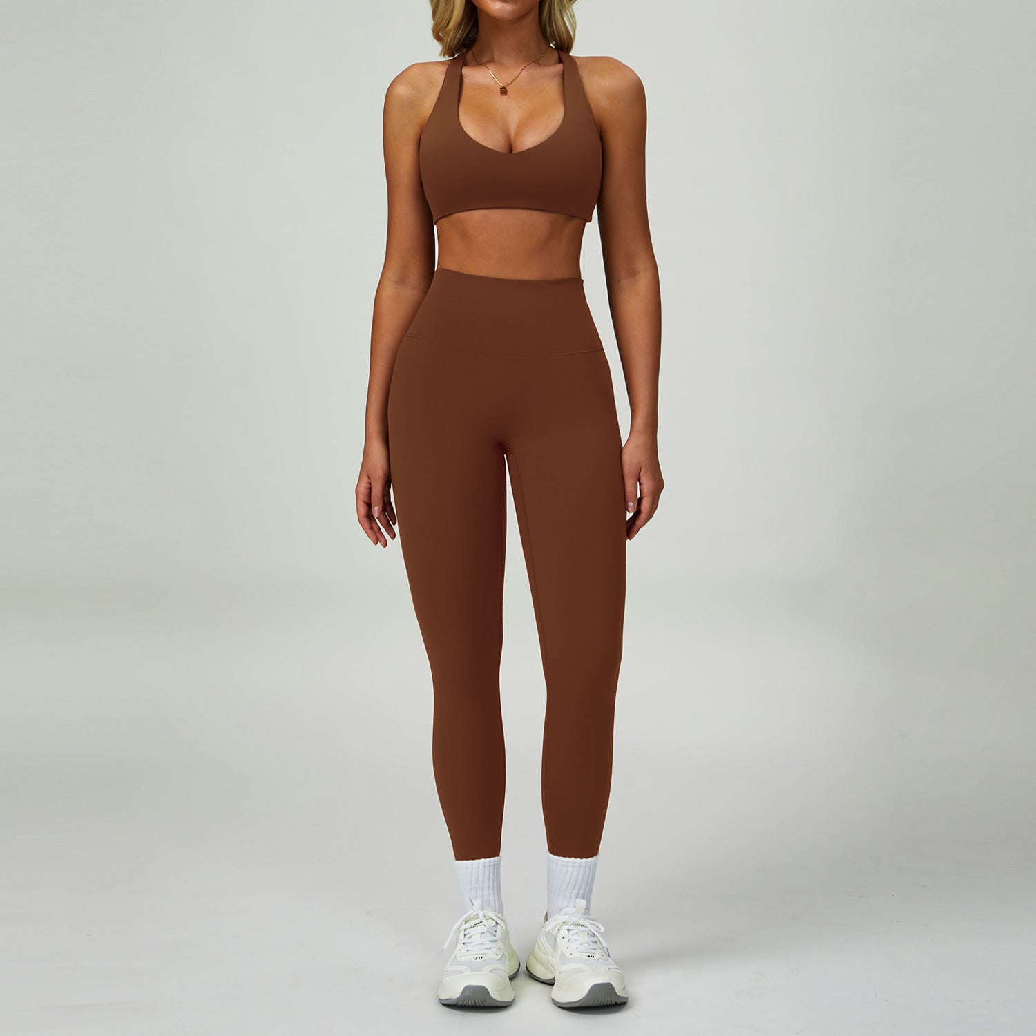 Women's sexy Beautiful back tight bras yoga set