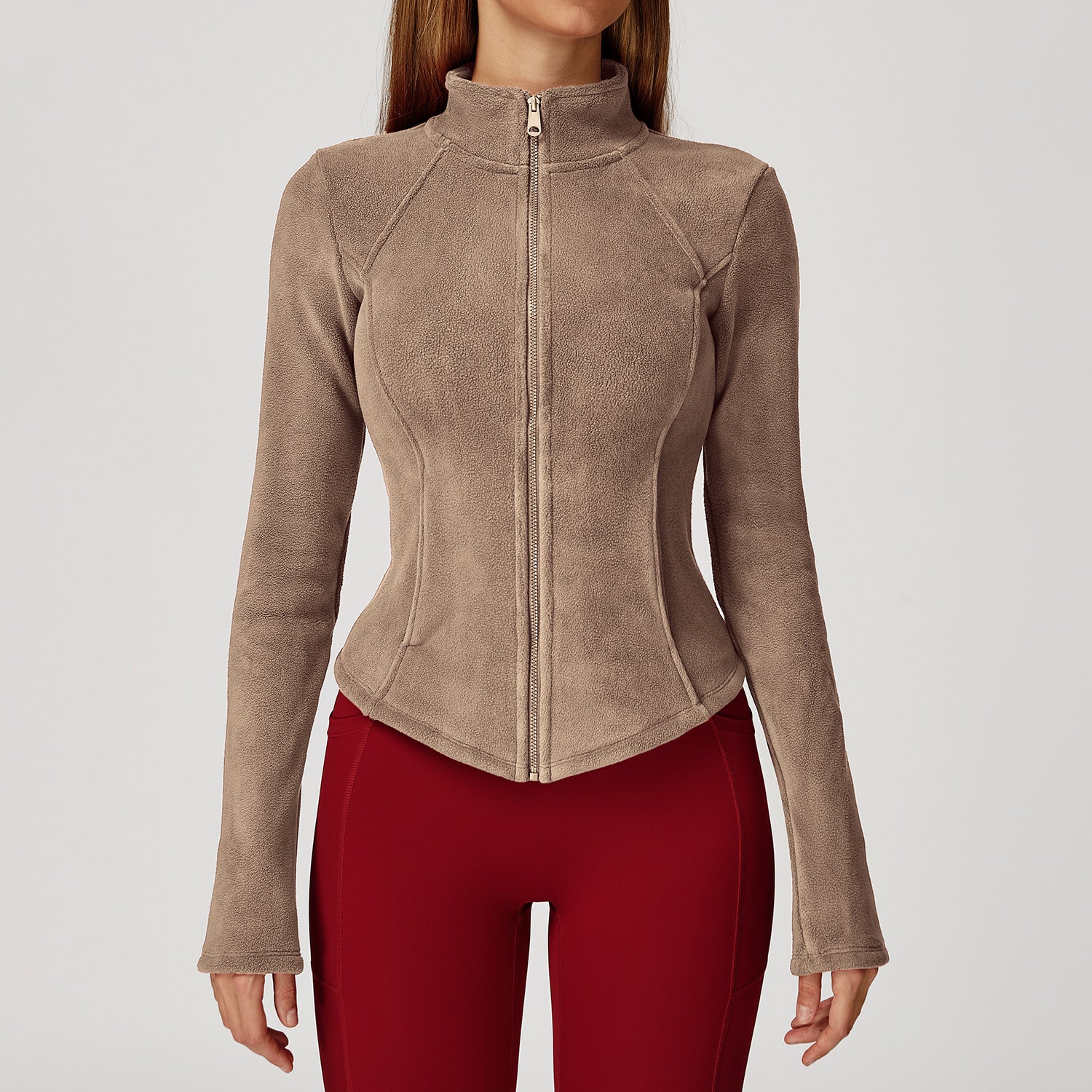 Women's High-end lamb wool jackets