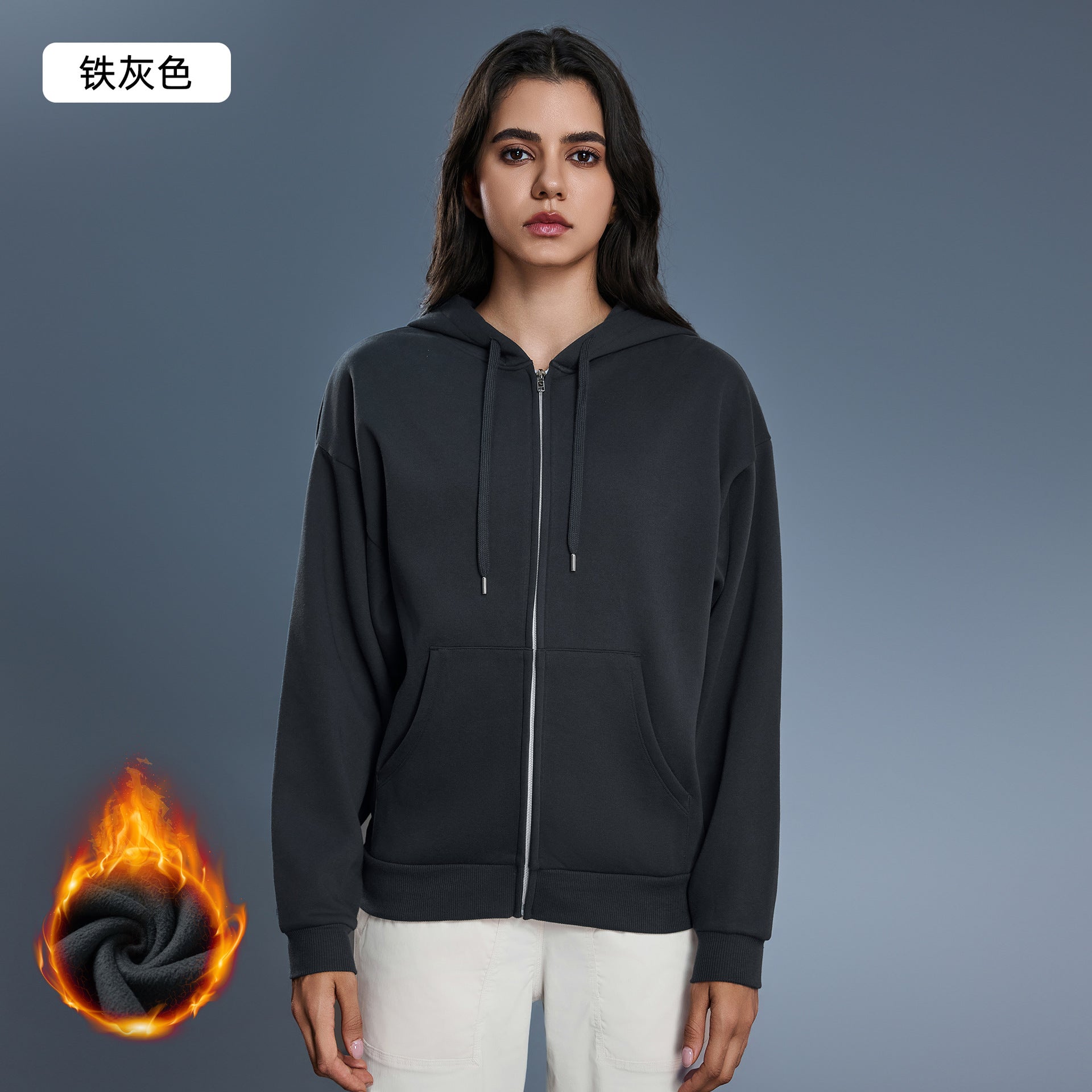 Women's Casual Zip-Up Cardigan Jackets