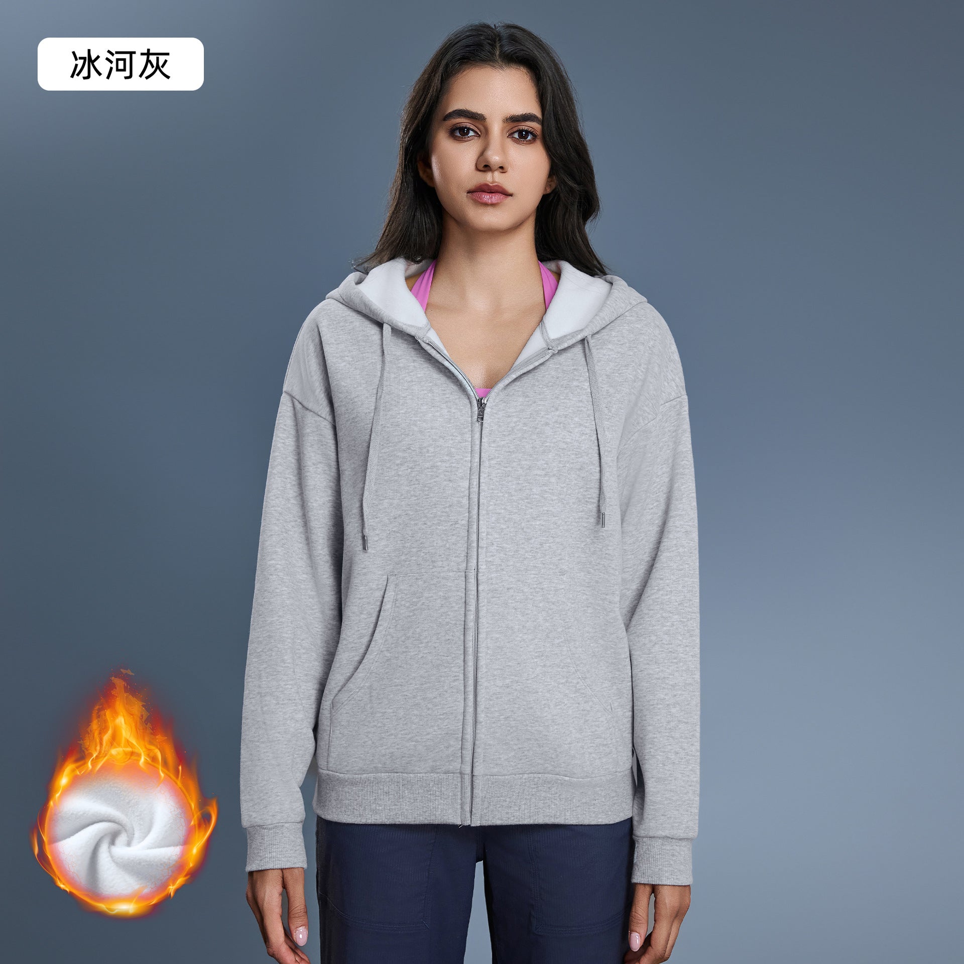 Women's Casual Zip-Up Cardigan Jackets