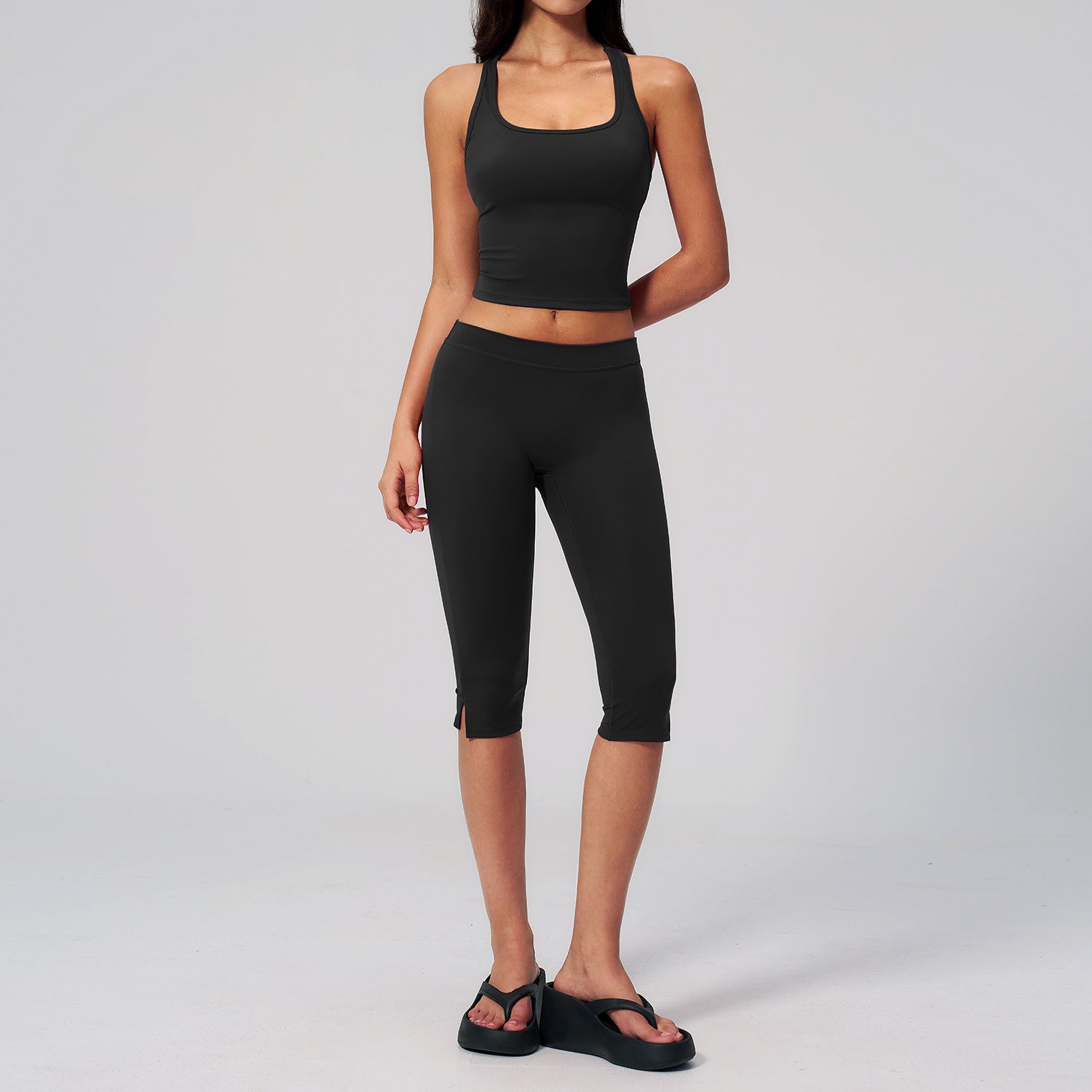 Women's wholesale new style sports bras with legging yoga set