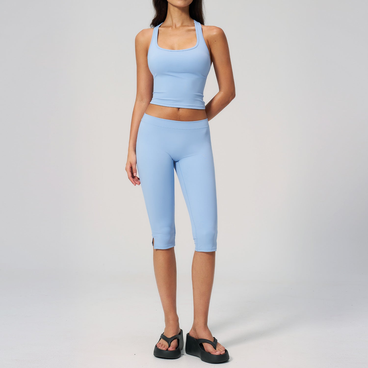 Women's wholesale new style sports bras with legging yoga set