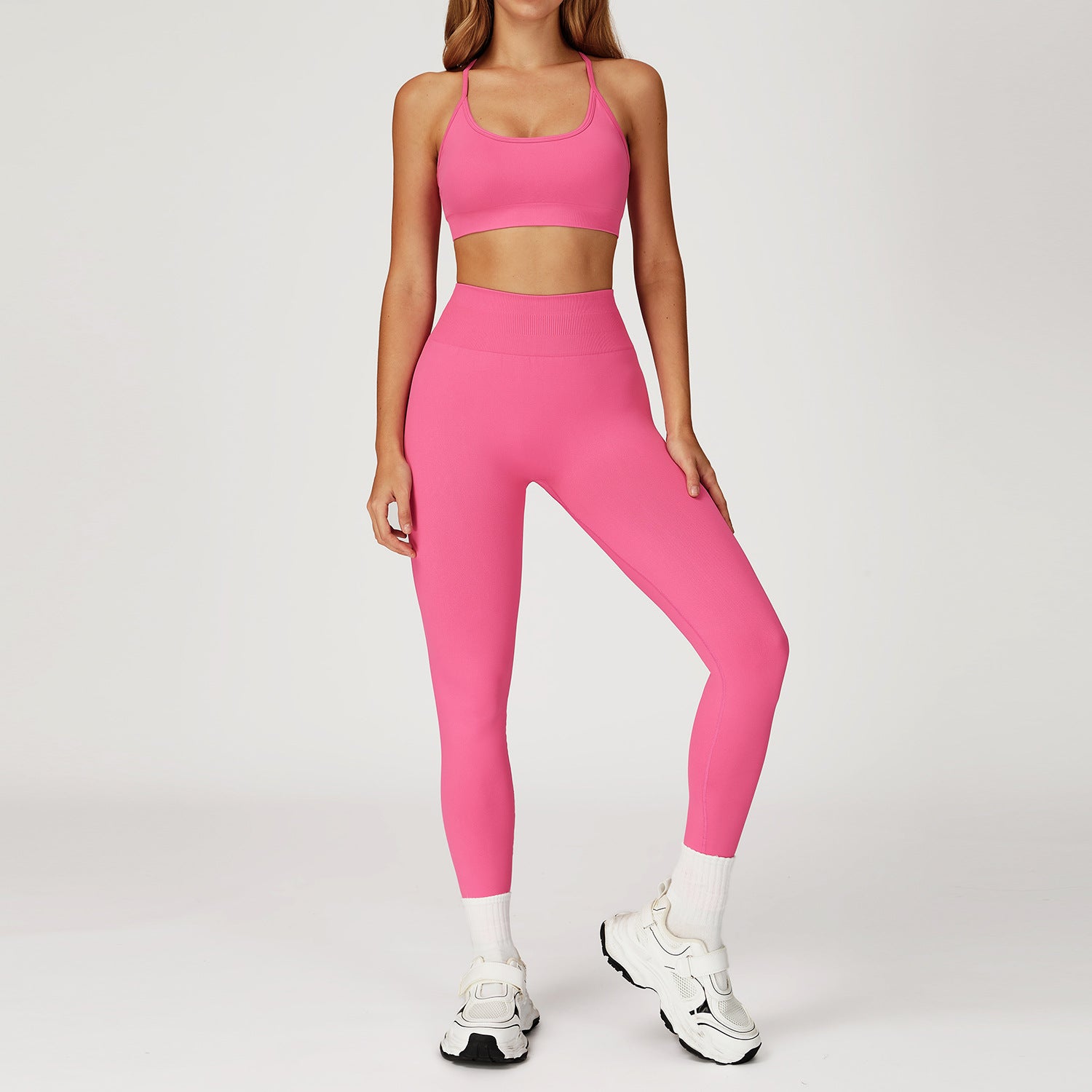 Wholesale beautiful seamless sports bras suit