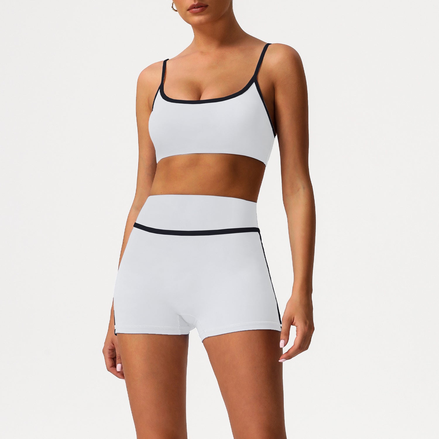 Women's Quick-drying high-waist sports bras suit