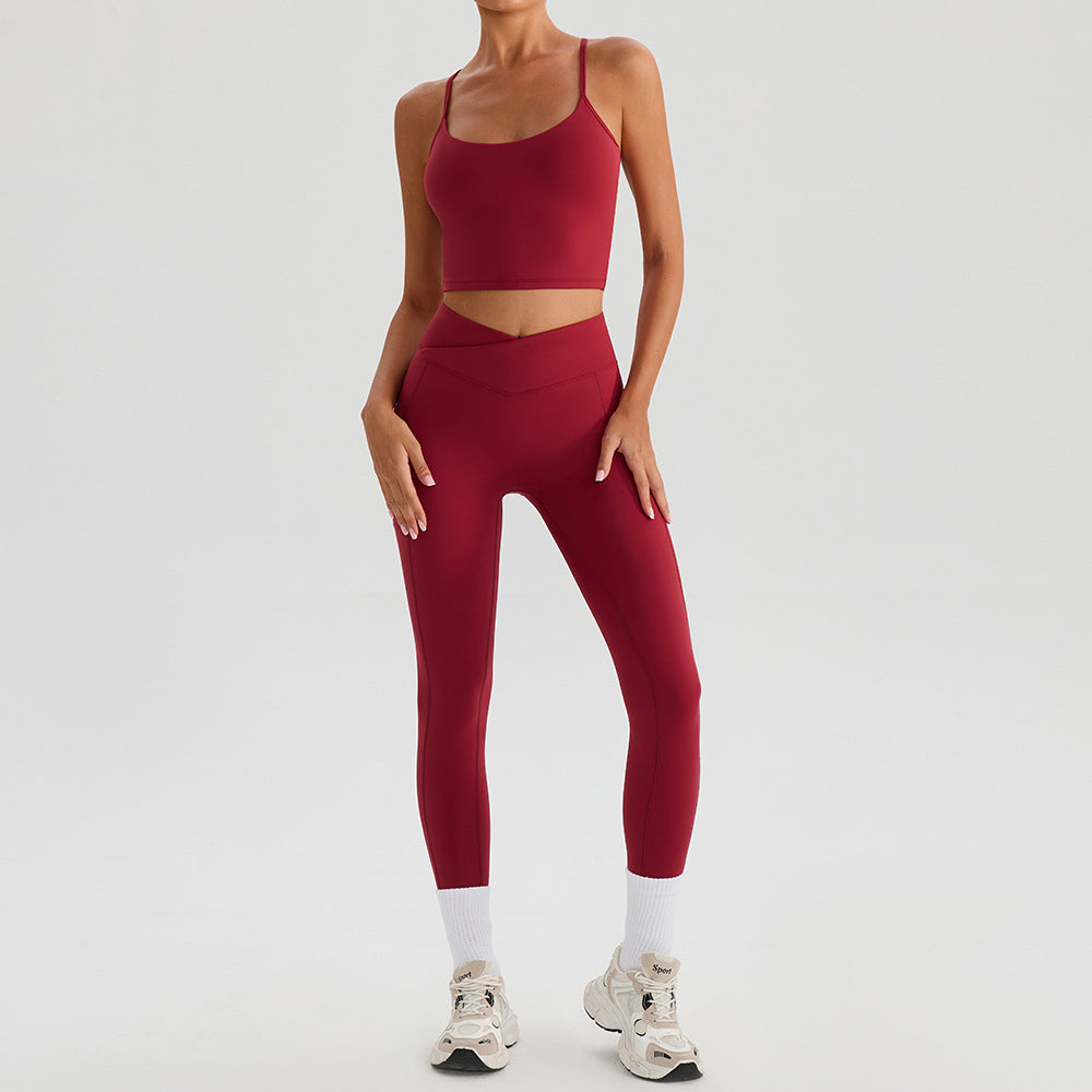 Women's Quick-drying sports bras fitness suit