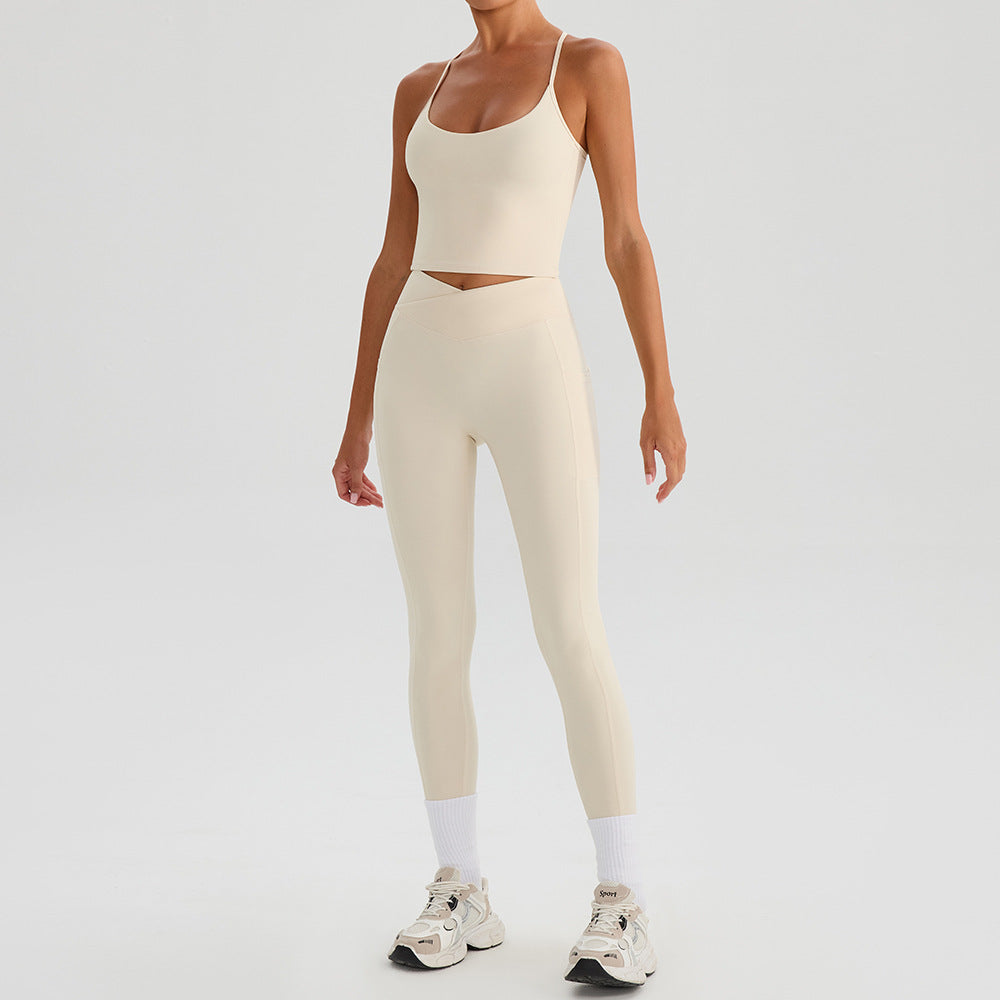 Women's Quick-drying sports bras fitness suit