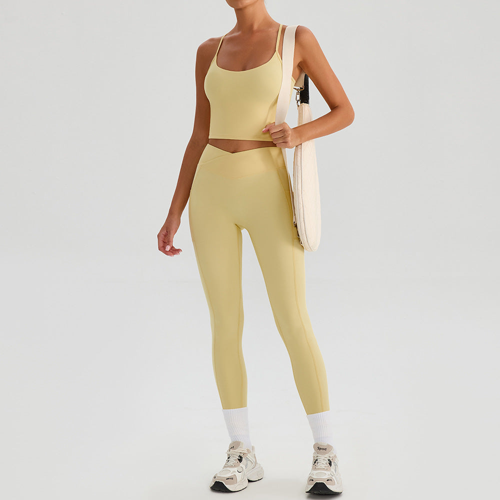 Women's Quick-drying sports bras fitness suit