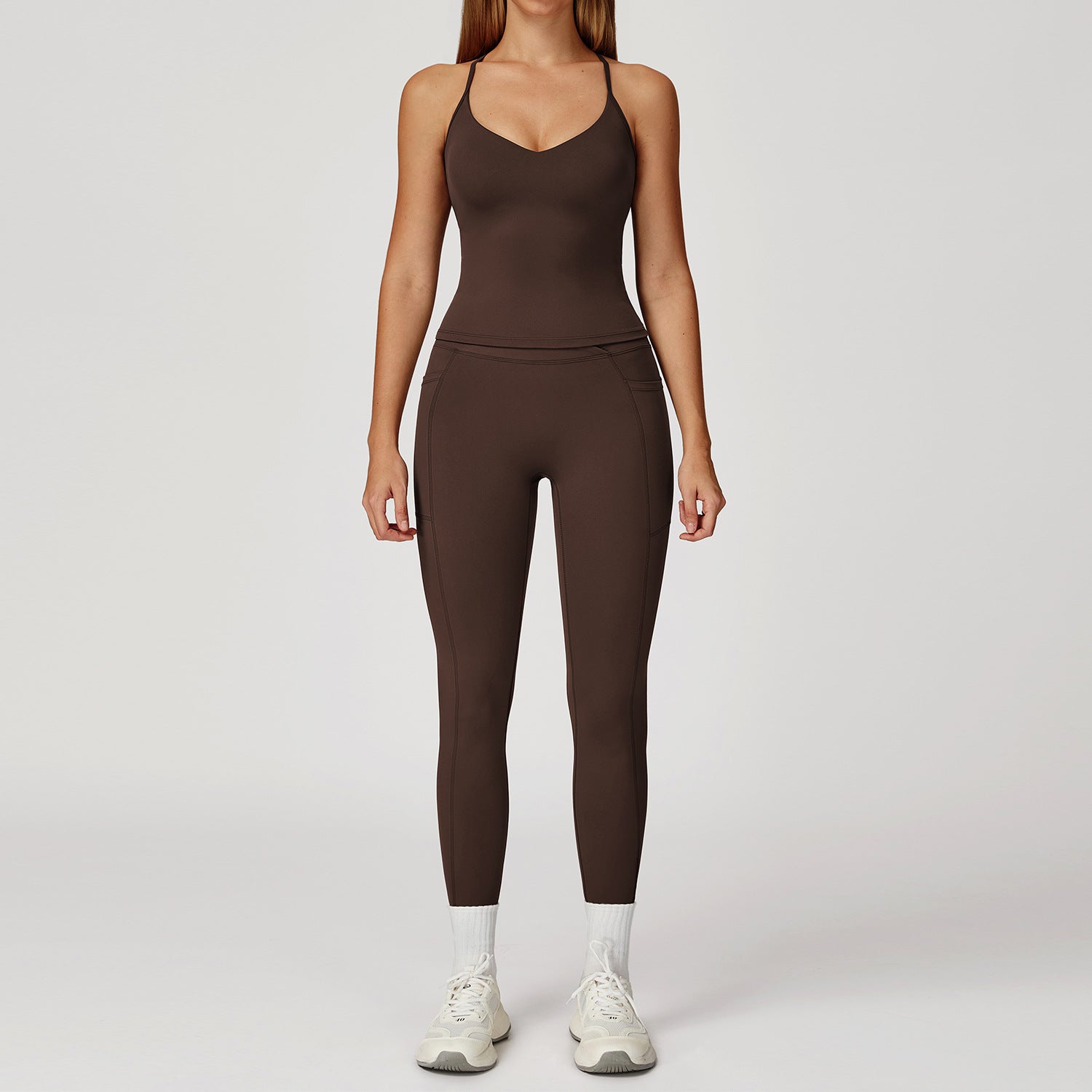 Women's Cross-back quick-drying sports suit