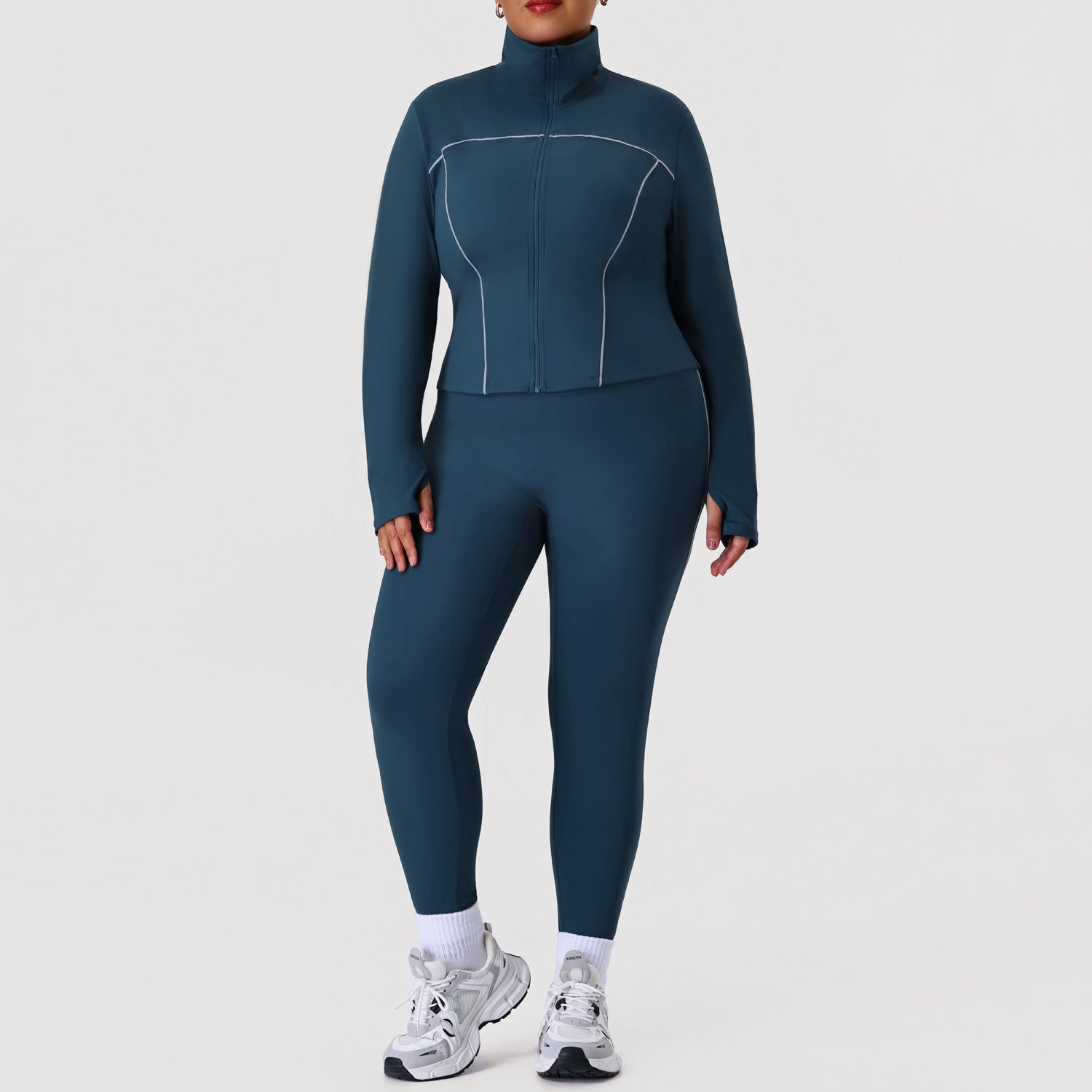 Women's plus size jackets set