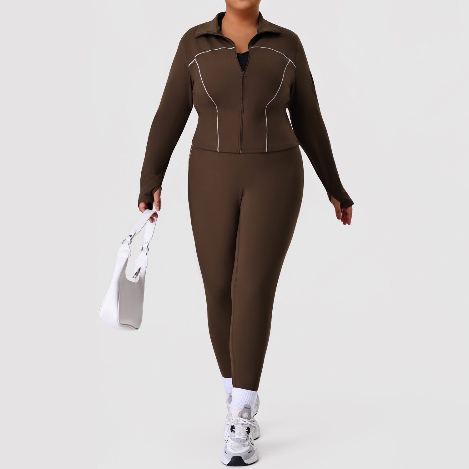 Women's plus size jackets set