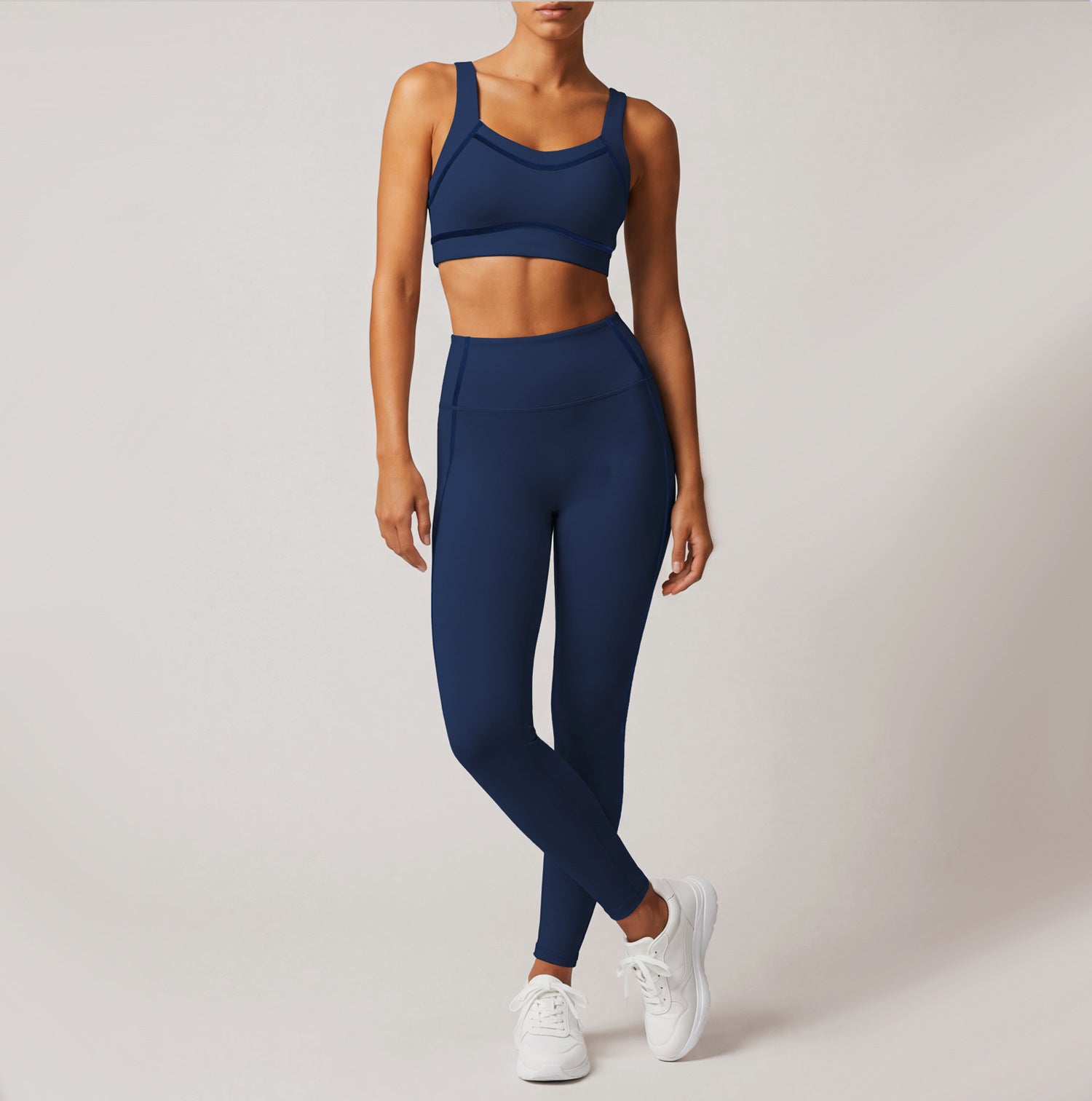 Women's quick-drying sports bras with leggings fitness yoga set