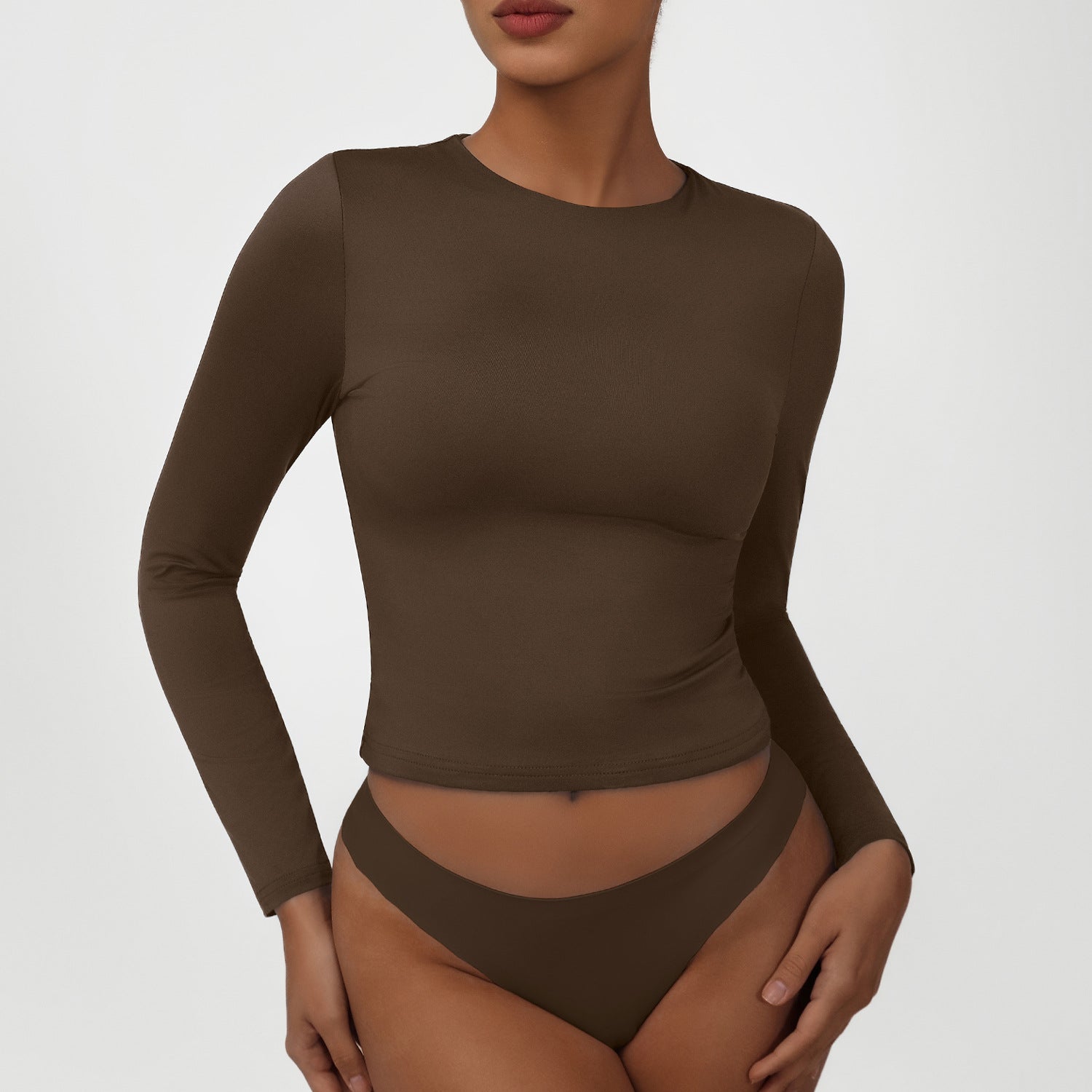 Women's quick-drying Tight yoga long-sleeved top
