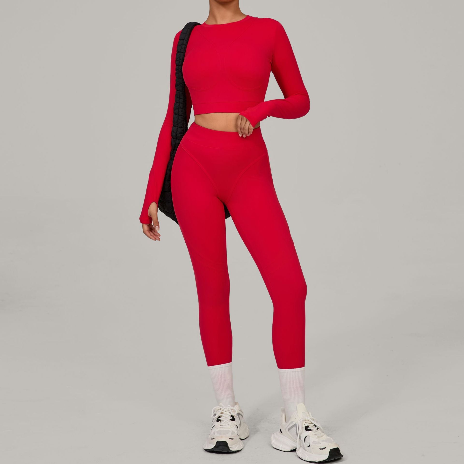 Quick-drying Long sleeve tops set