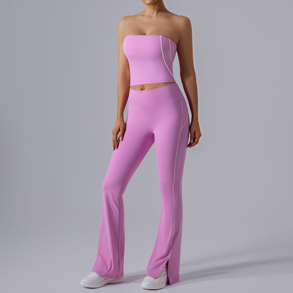 Women's sexy bras with pants set