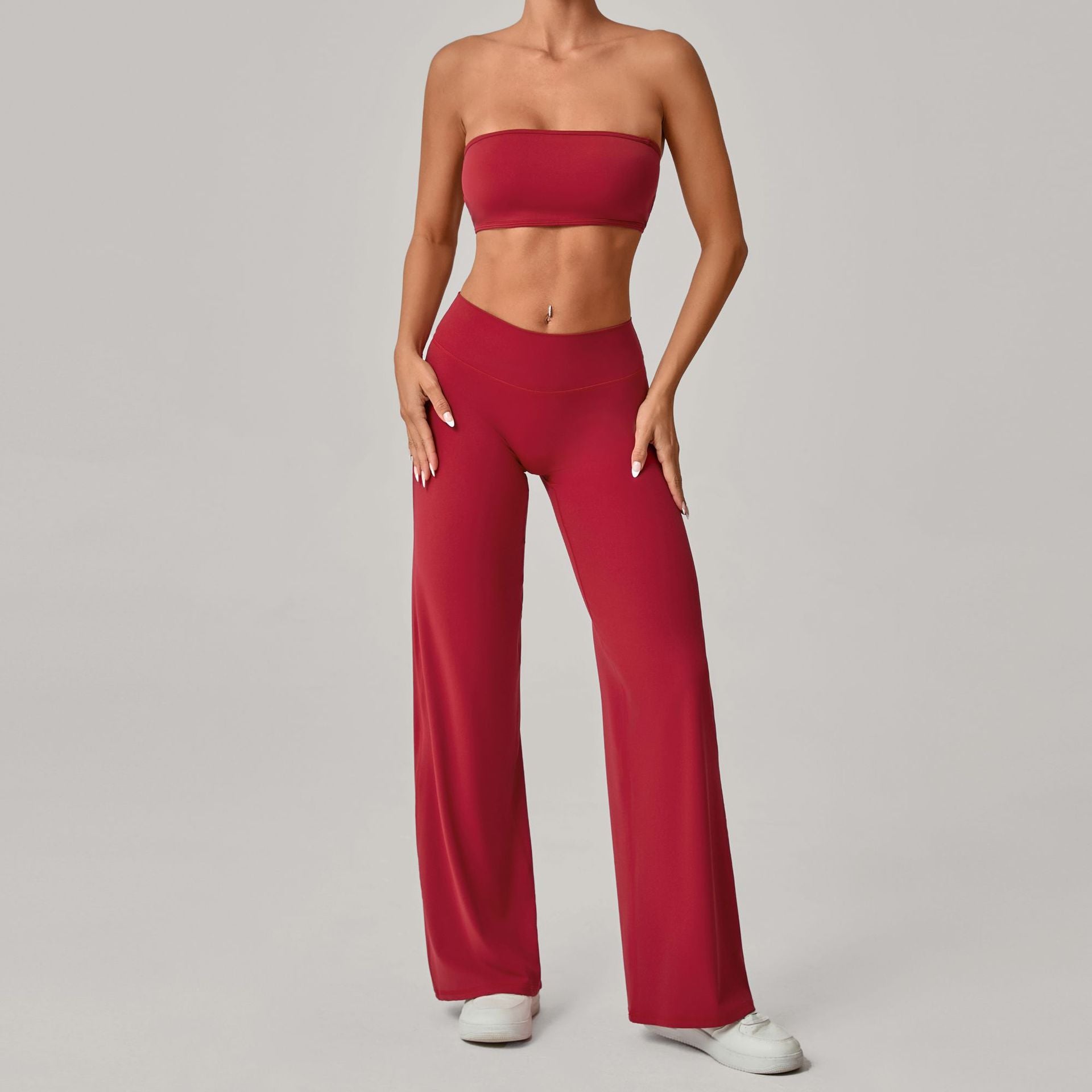 Beautiful Back Tight-Fitting Sports Bras Suit