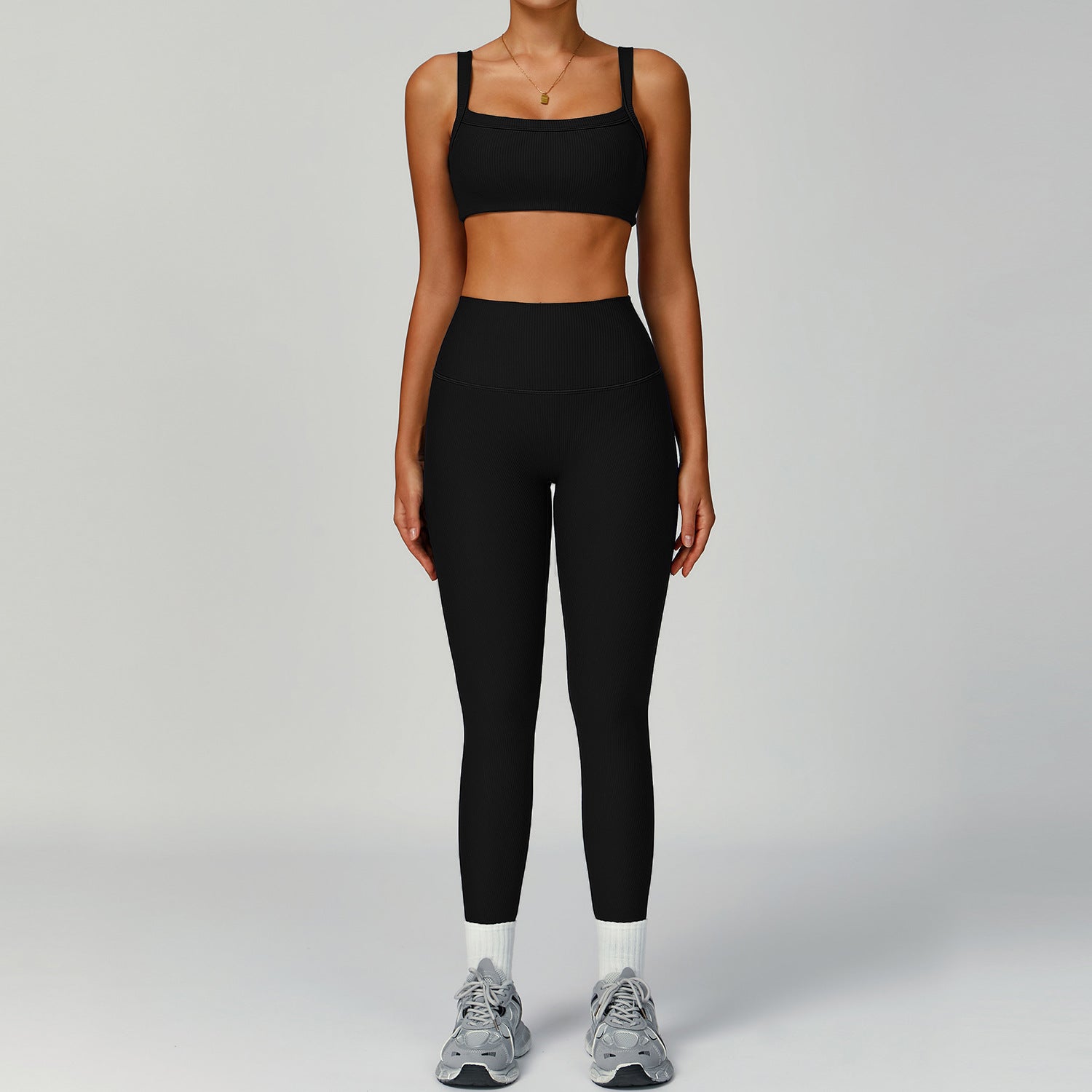 Women's comfortable fitness leggings set