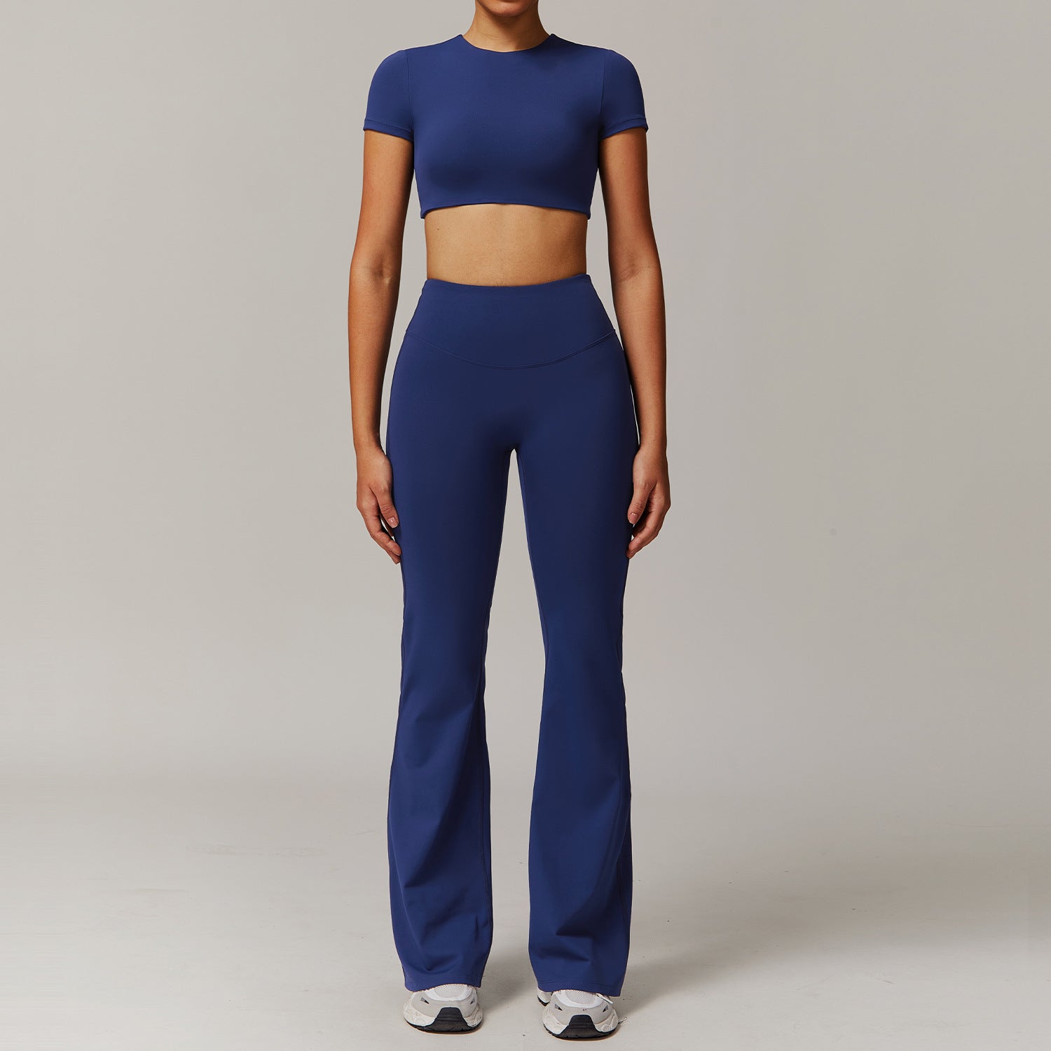 Women's quick-drying short sleeve sports suit