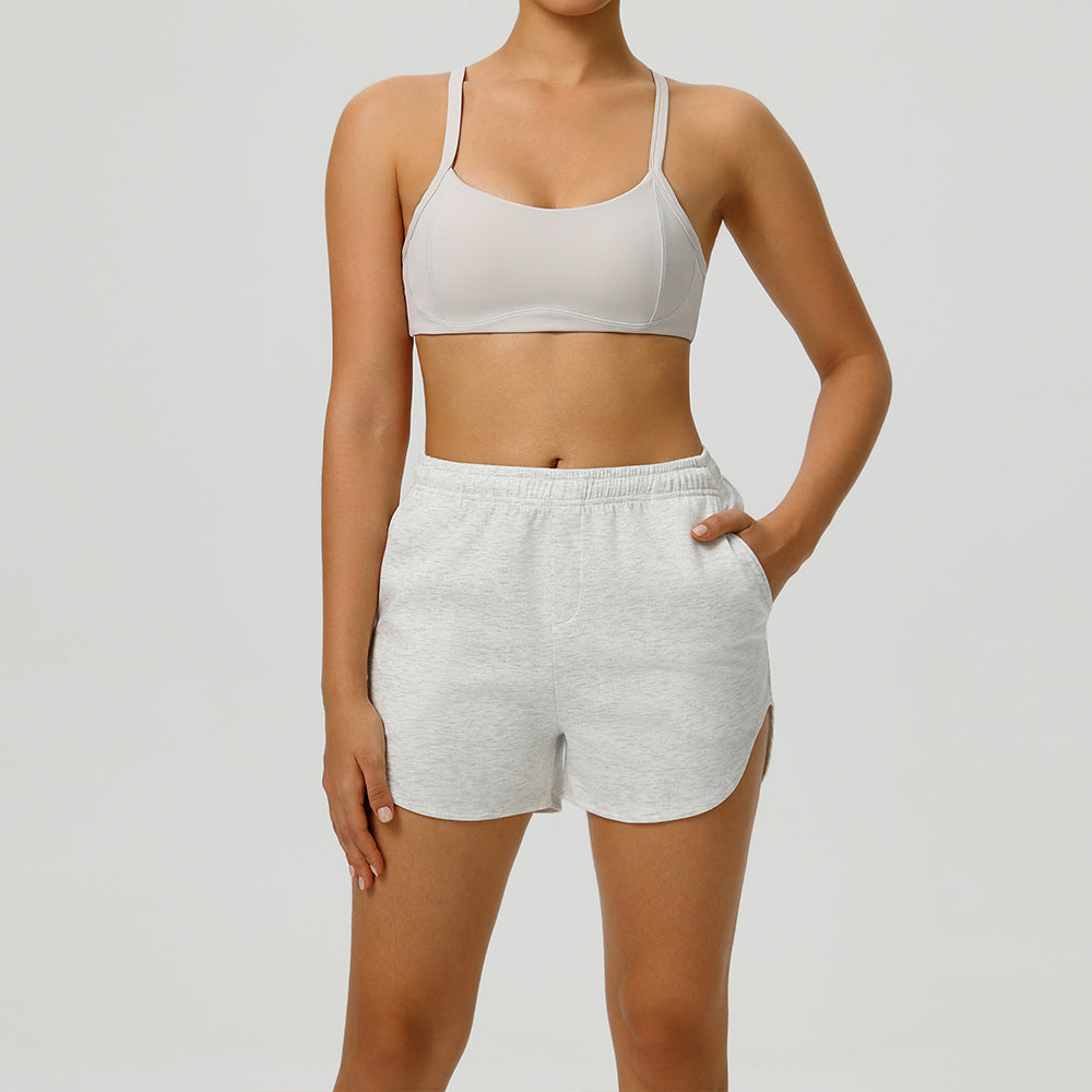 Casual Sports bras with shorts Suit for Women