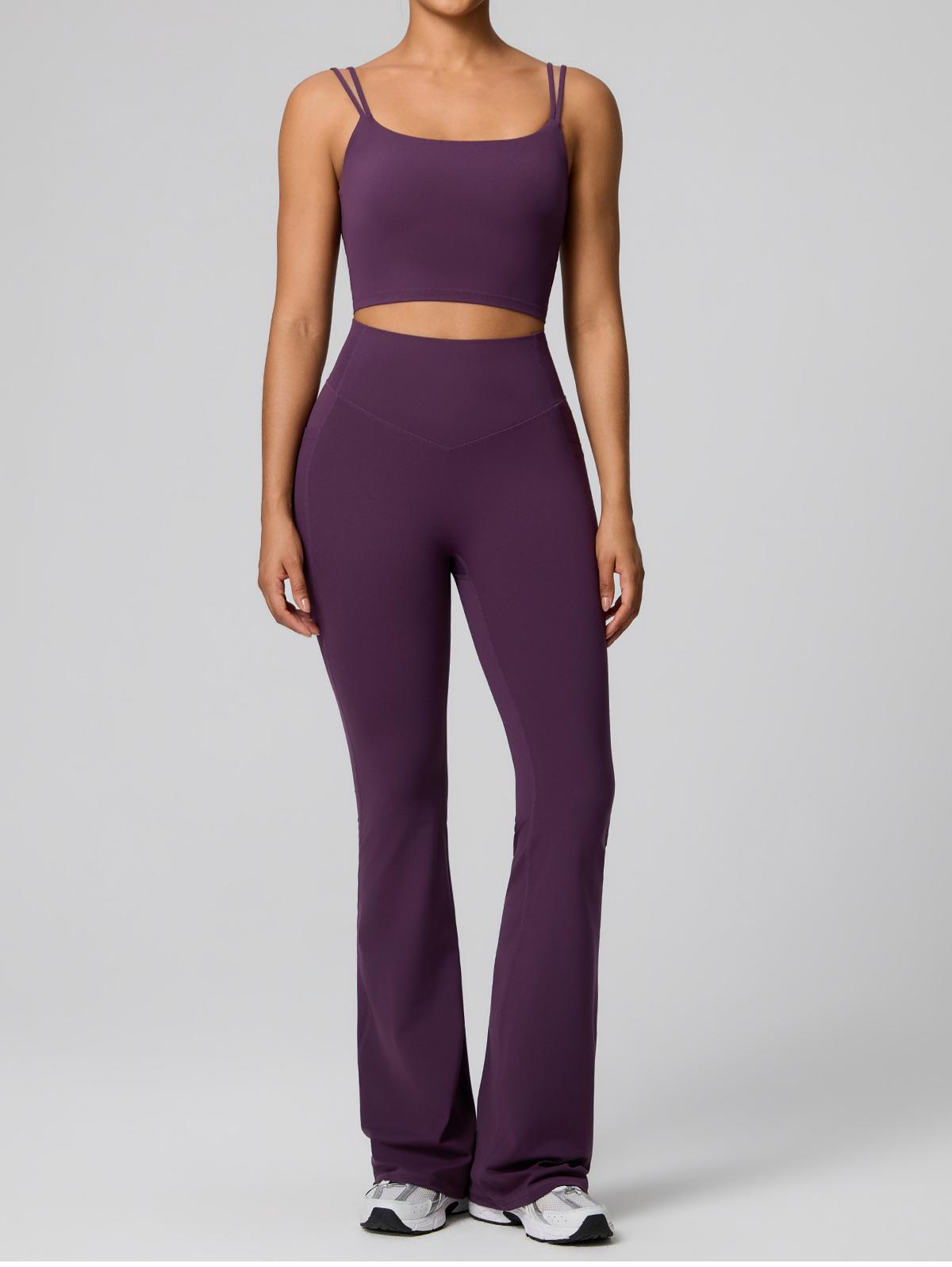 New women's fitness outfit quick-dry running sports two-piece set