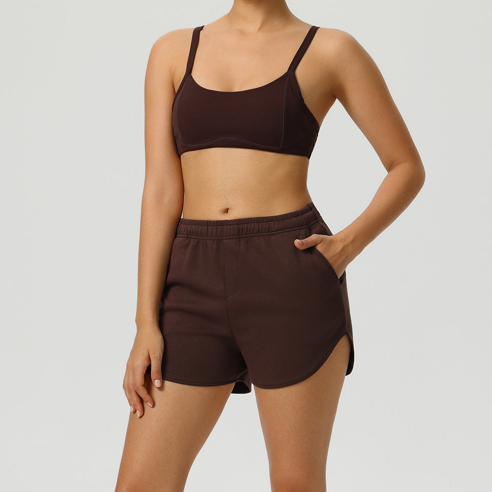 Casual Sports bras with shorts Suit for Women