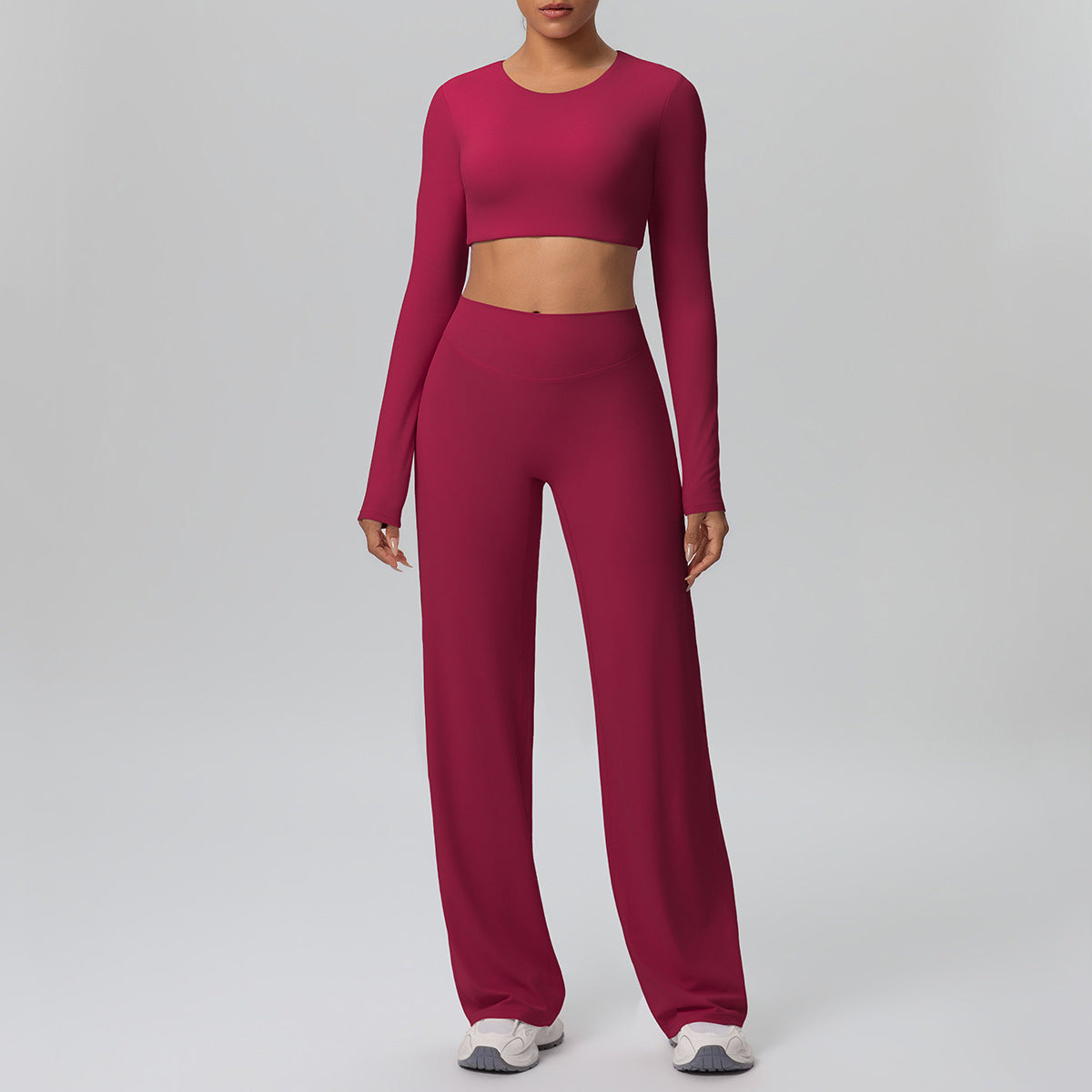 Women's wholesale long sleeve tops set