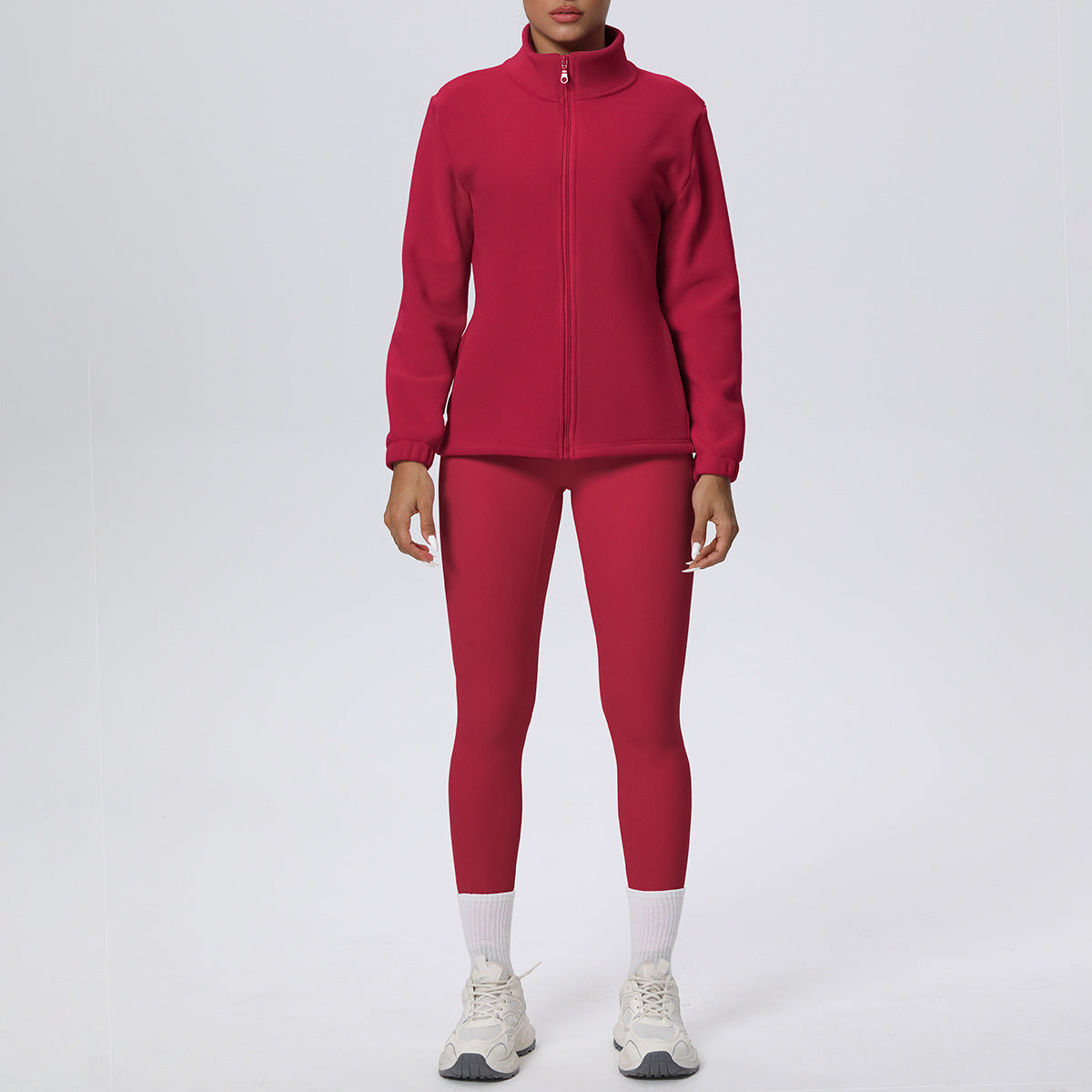 Women's wholesale jackets with legging fitness suit