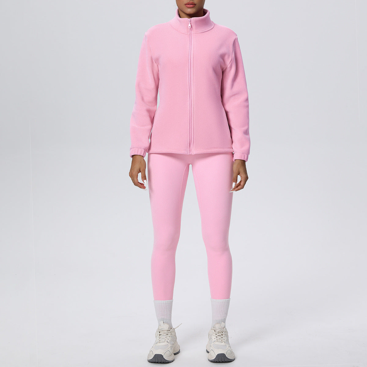Women's wholesale jackets with legging fitness suit