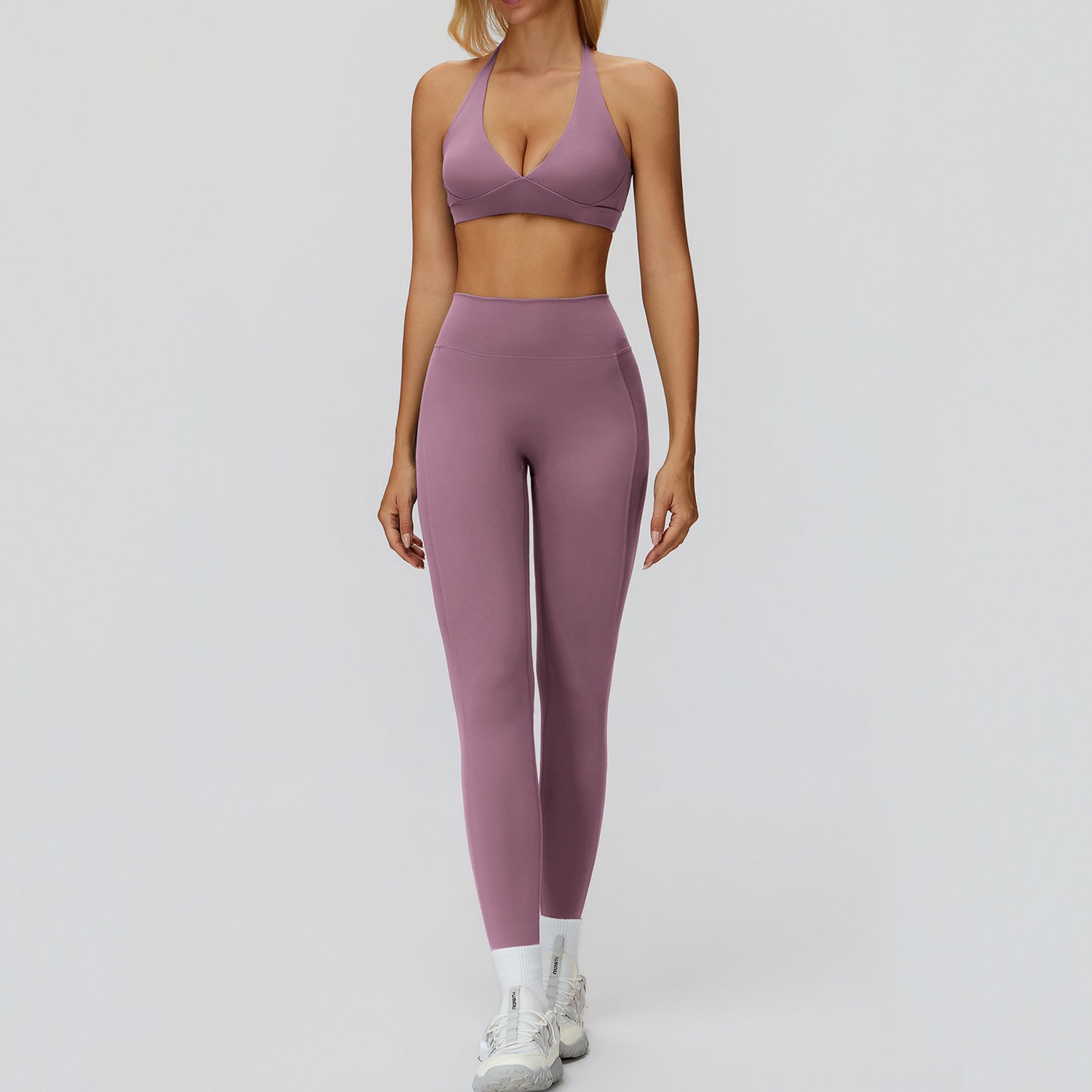 Women's Tight-Fittingt Suit Two-Piece Bras Set