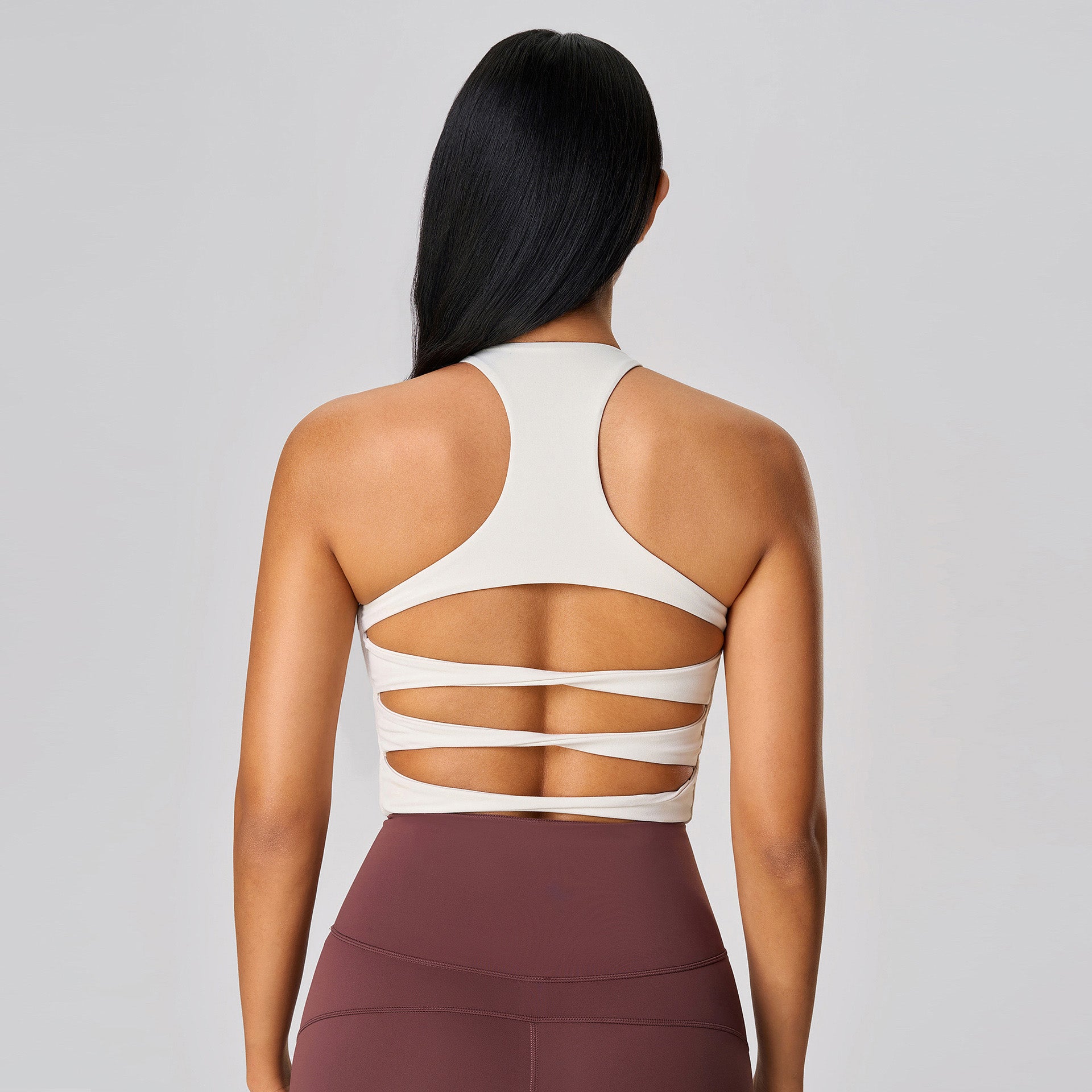 Women's Sexy hollow back sports bras
