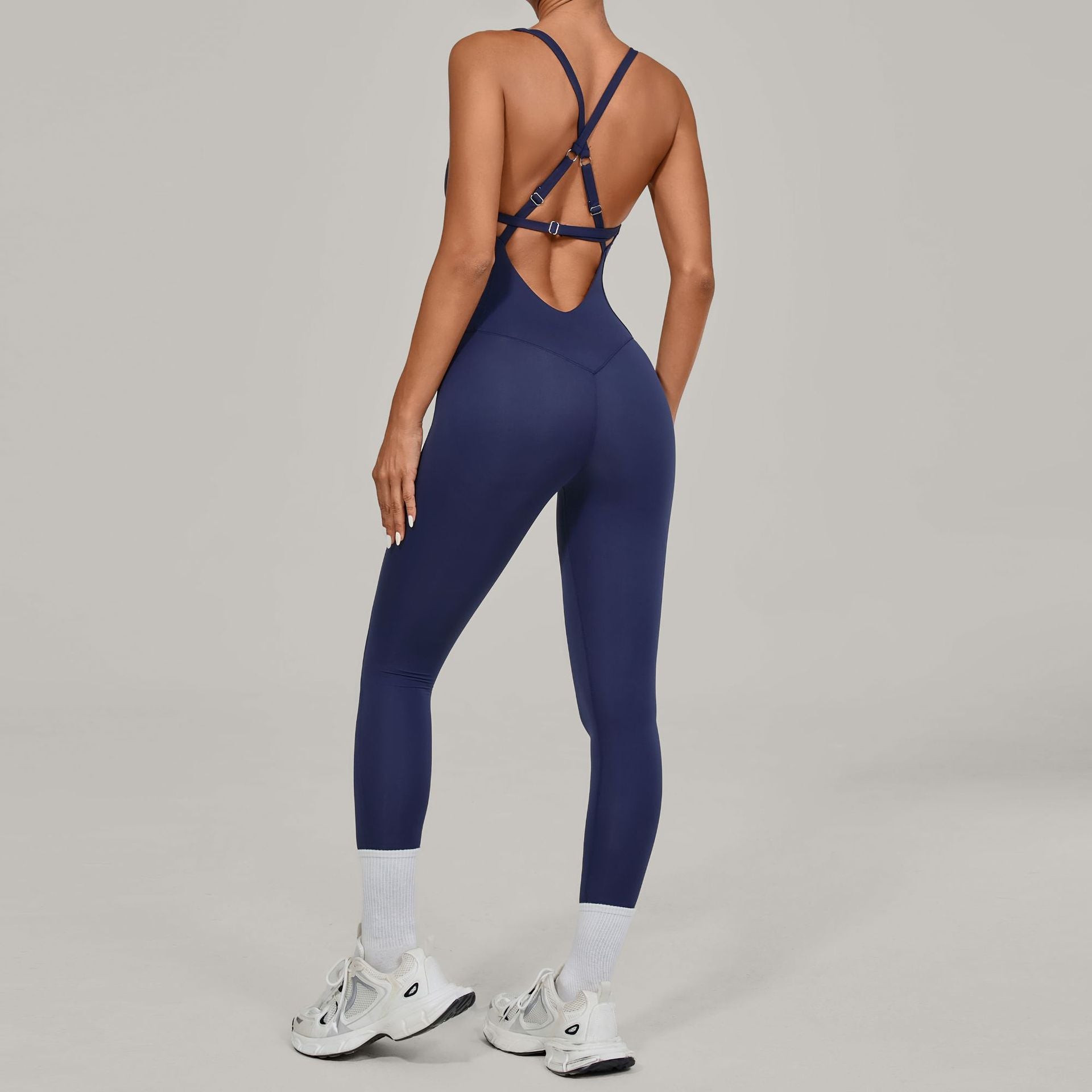 Adjustable Strap Tight Fit Sports Fitness Bodysuit