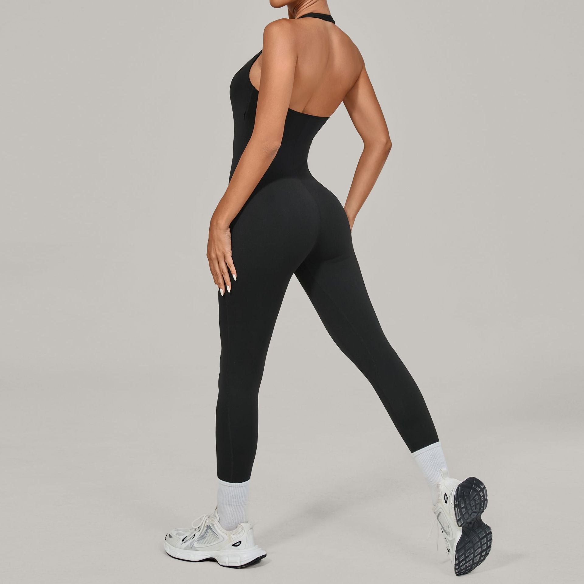 Halter Neck Fitness Sports Bodysuit