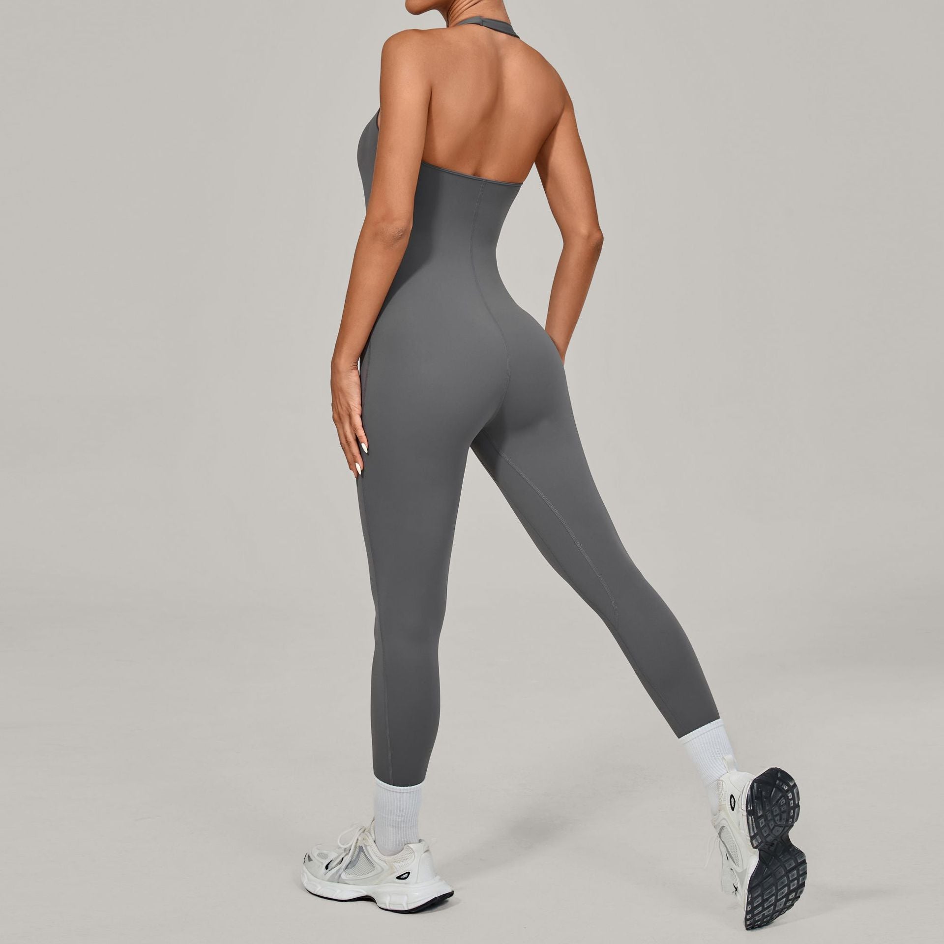Halter Neck Fitness Sports Bodysuit