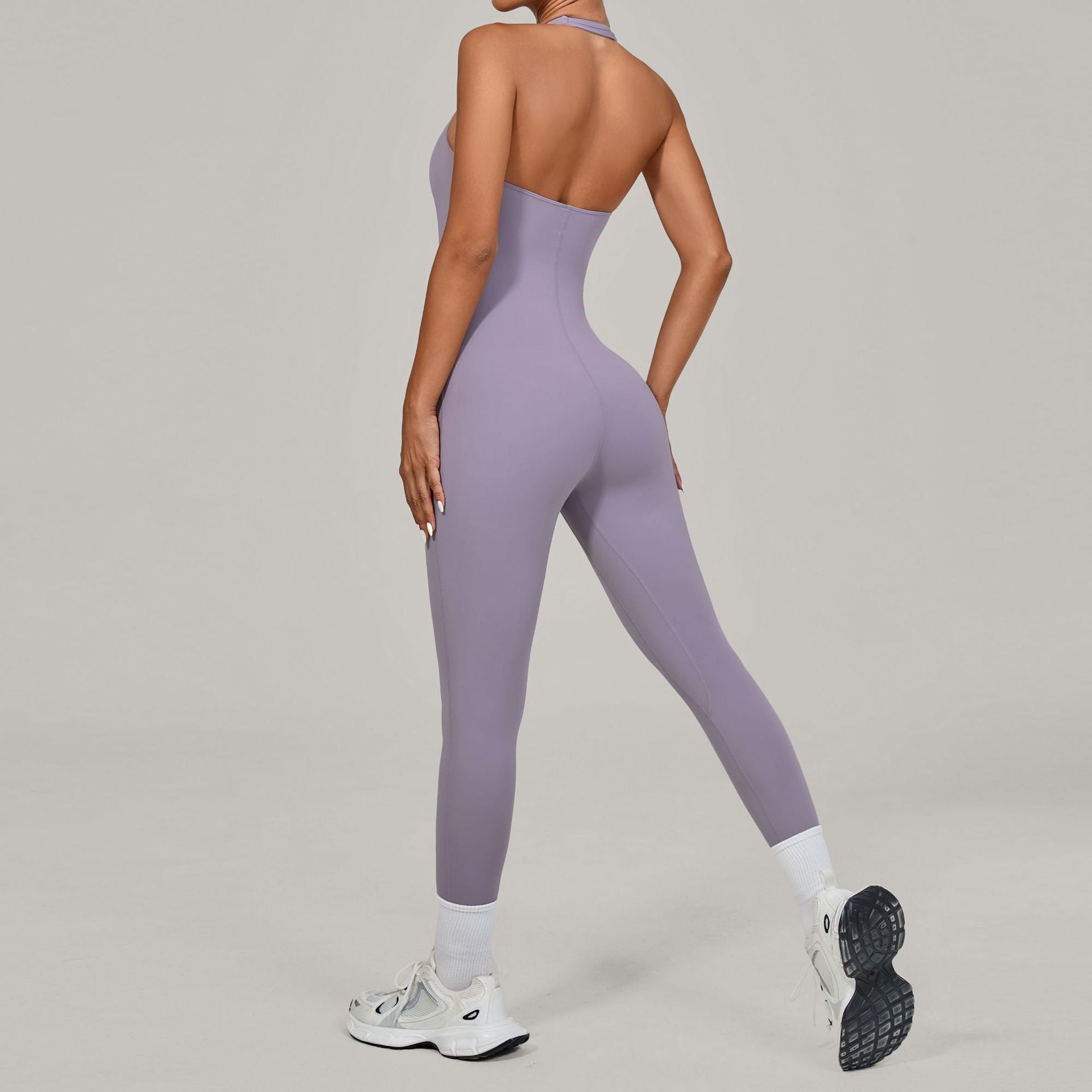 Halter Neck Fitness Sports Bodysuit