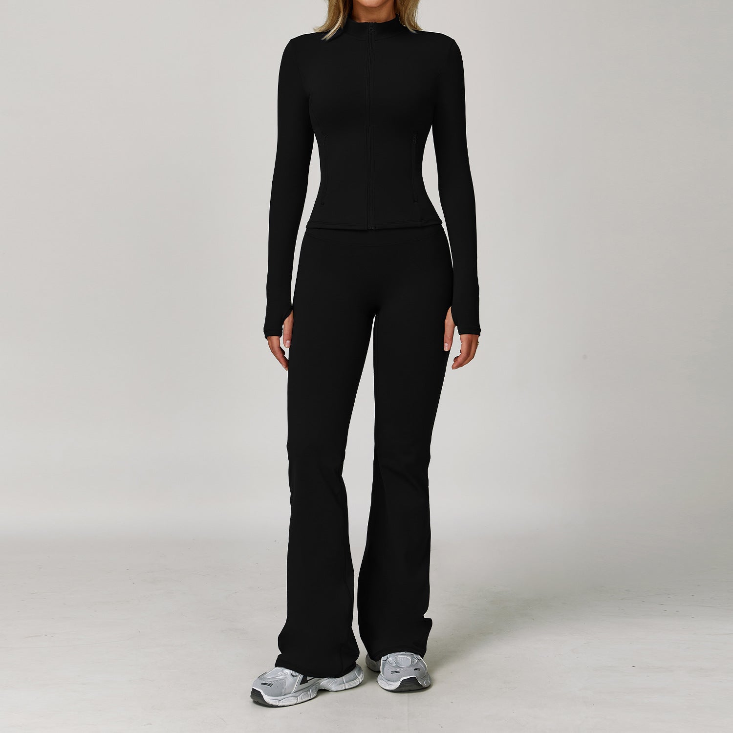 Women's quick-drying long jackets suit
