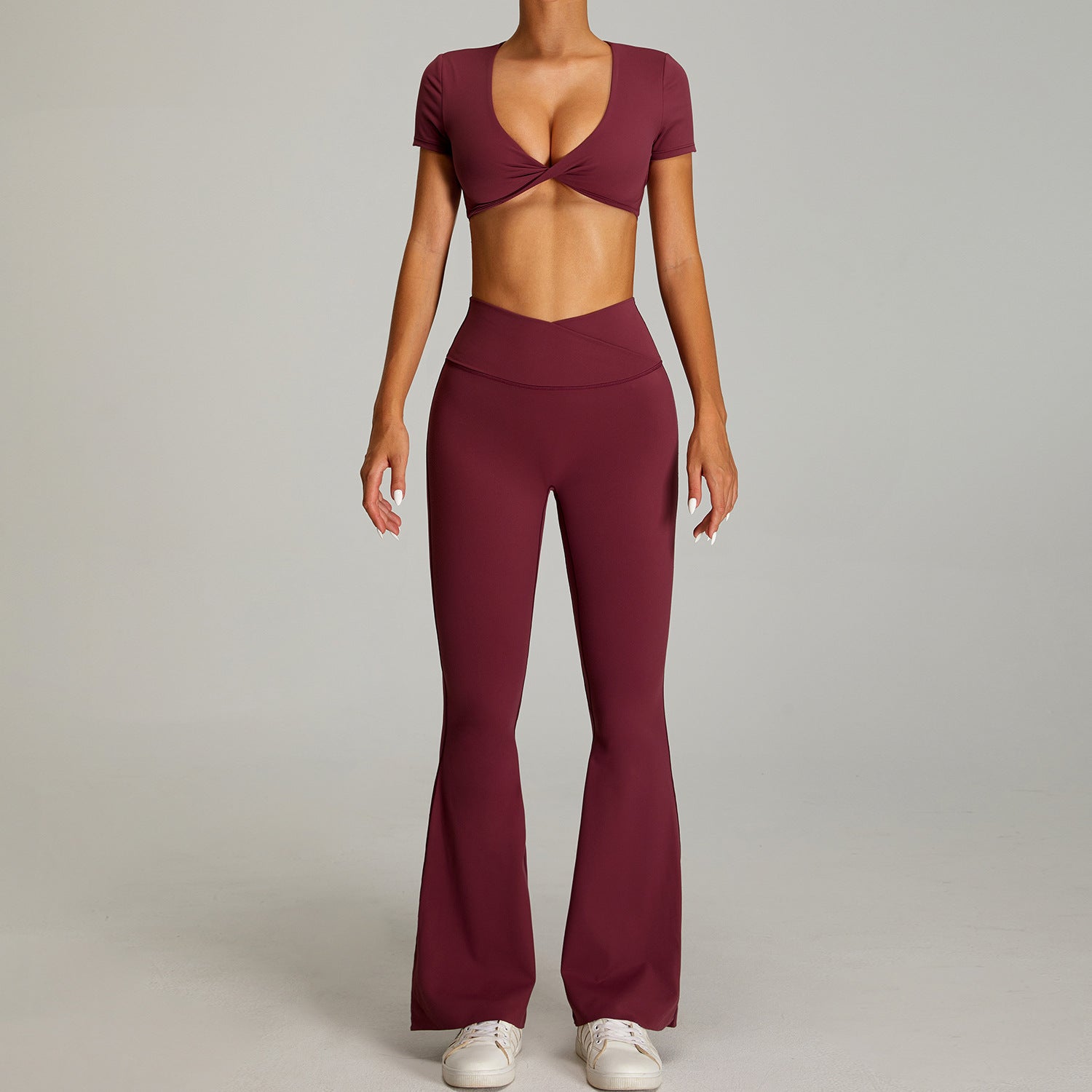 Women's quick-drying sexy sports bras fitness set
