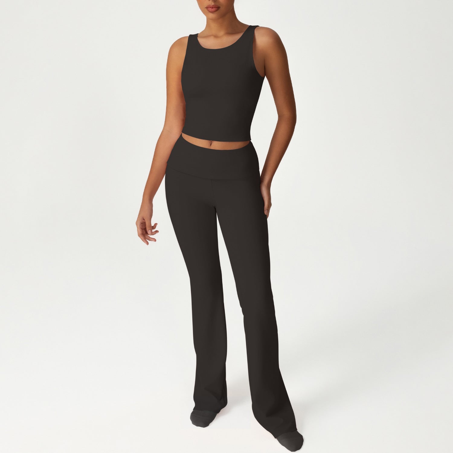 Women's new High waist fitness wear sports running suit