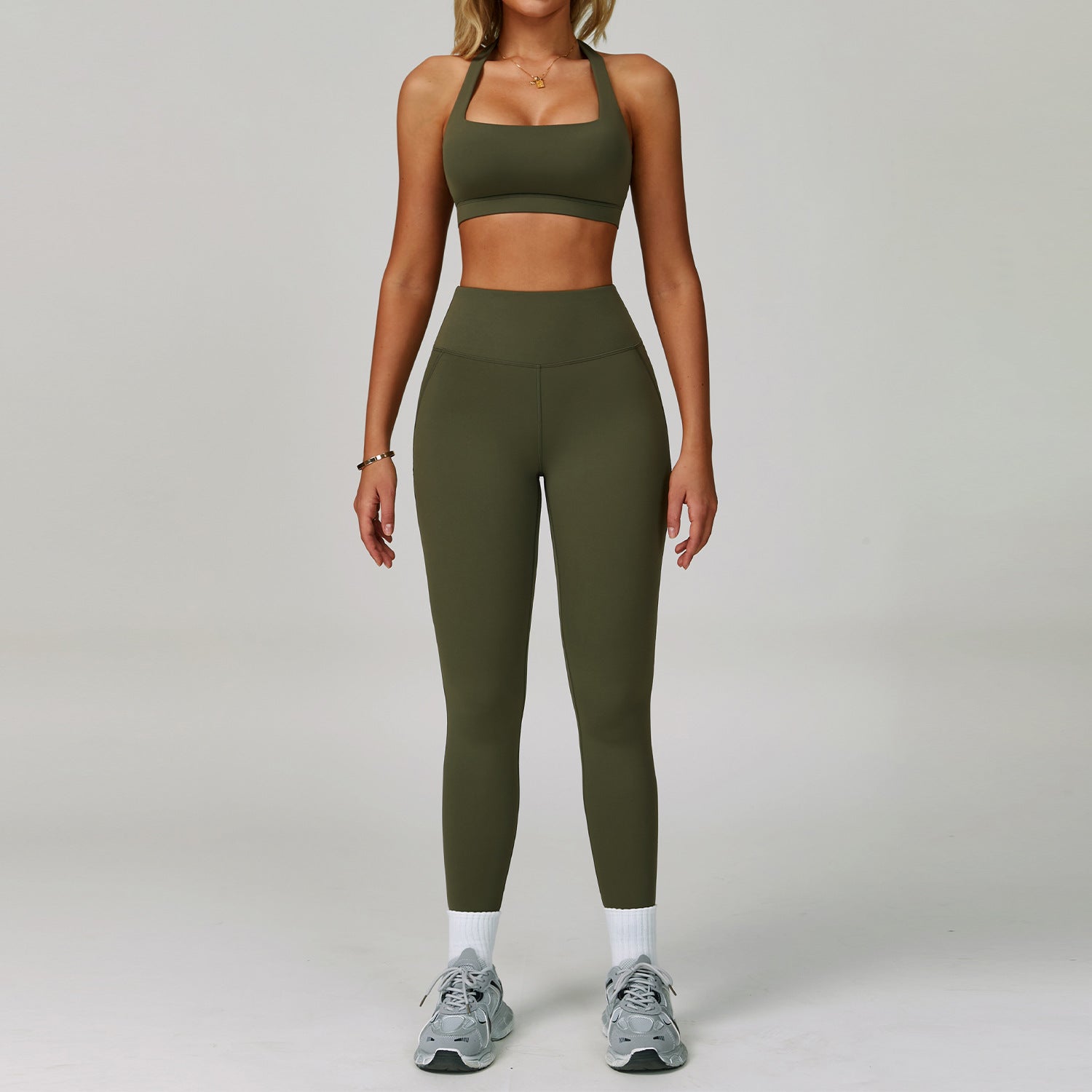 Women's quick-drying sports bras set