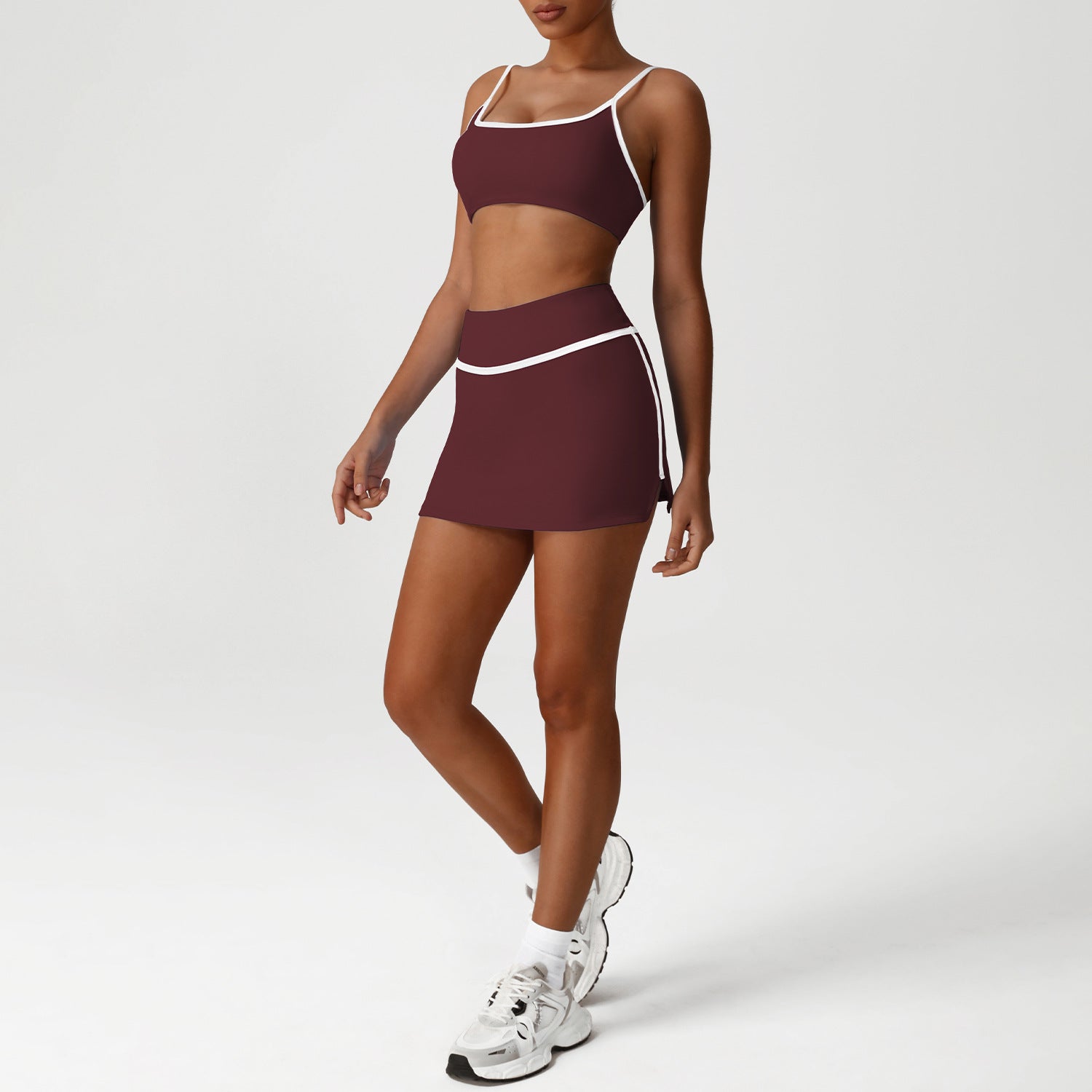 Women's new style bras with skirts suit