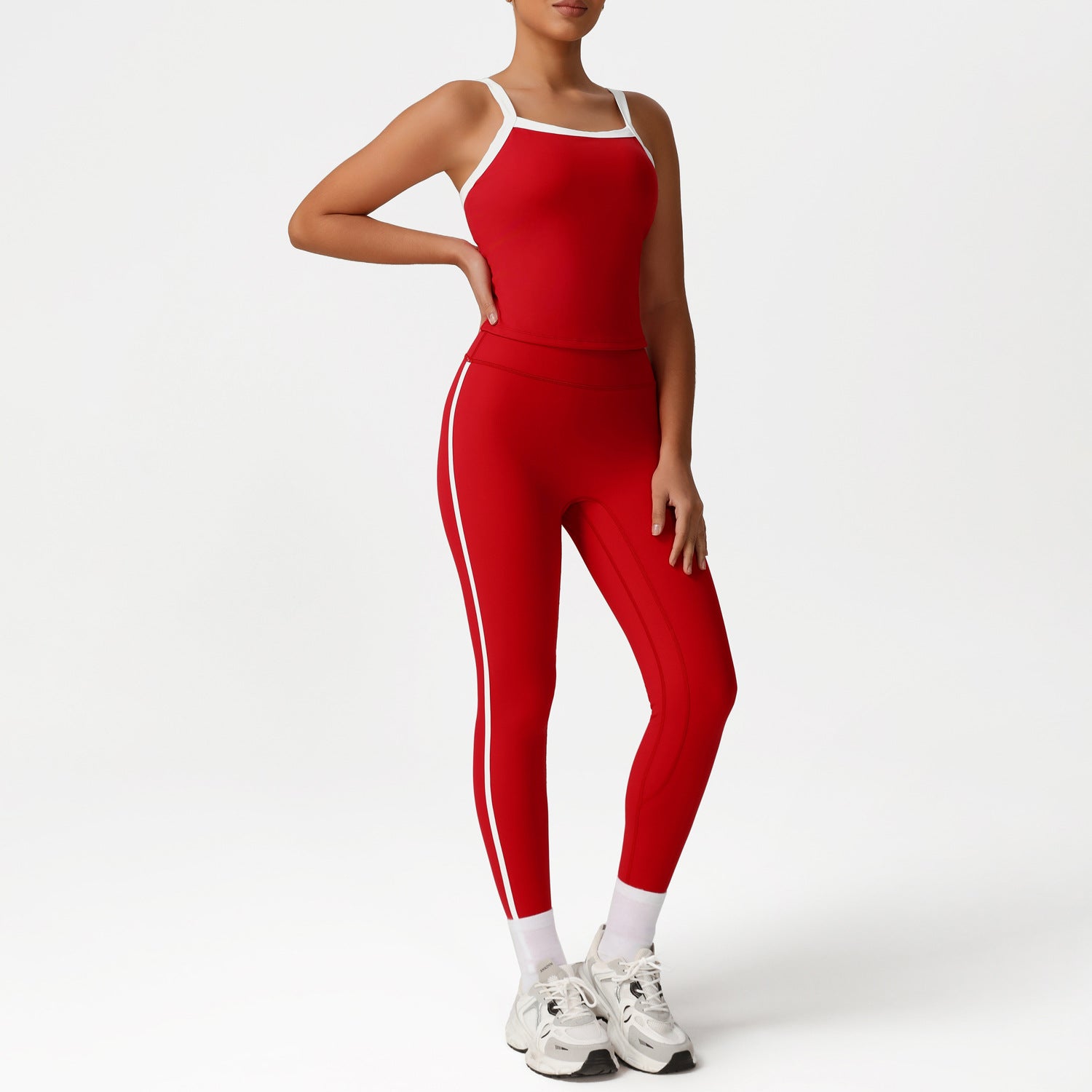 Women's Hip-lifting slim-fit trousers sports suit