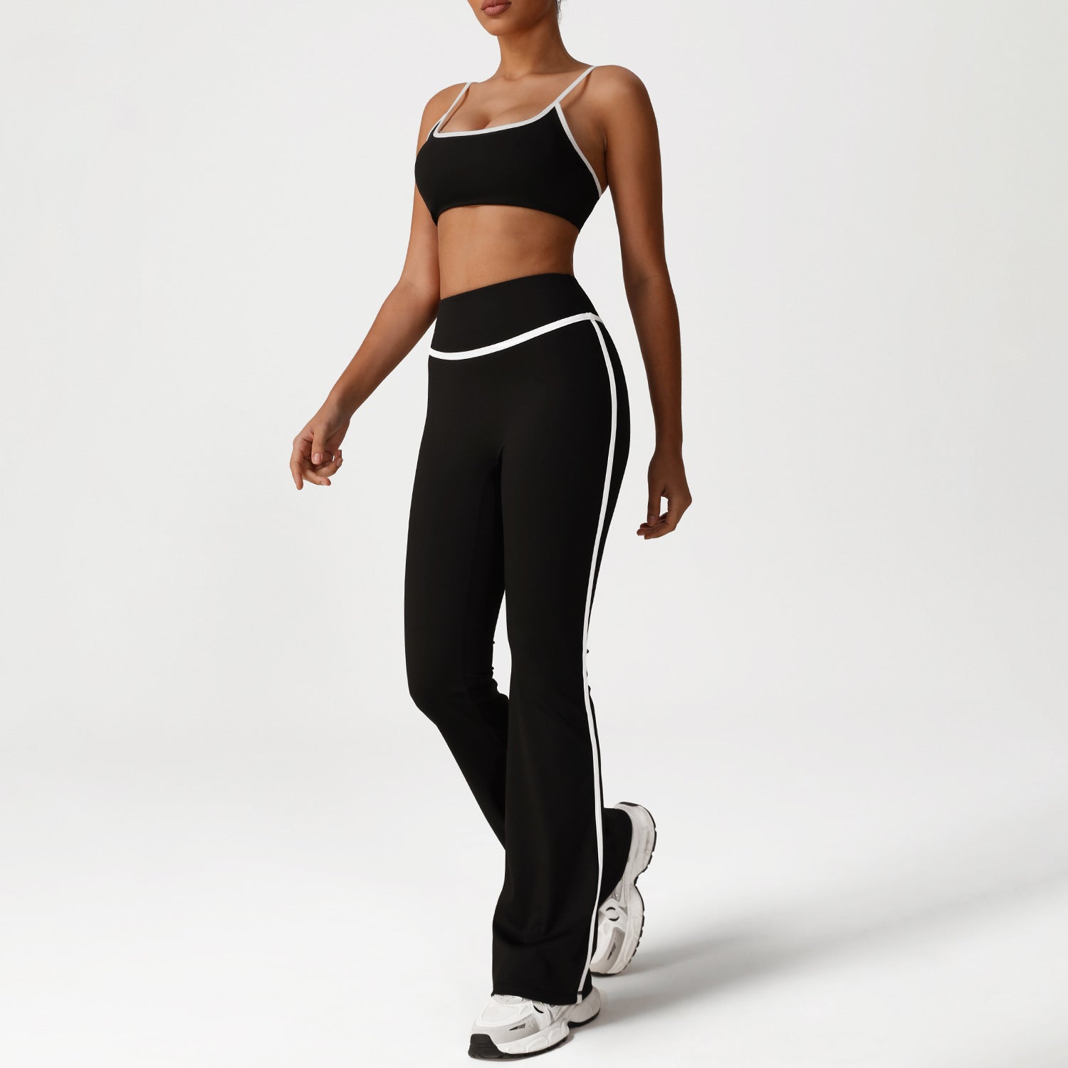 Quick-drying Tight nude fitness yoga bras suit