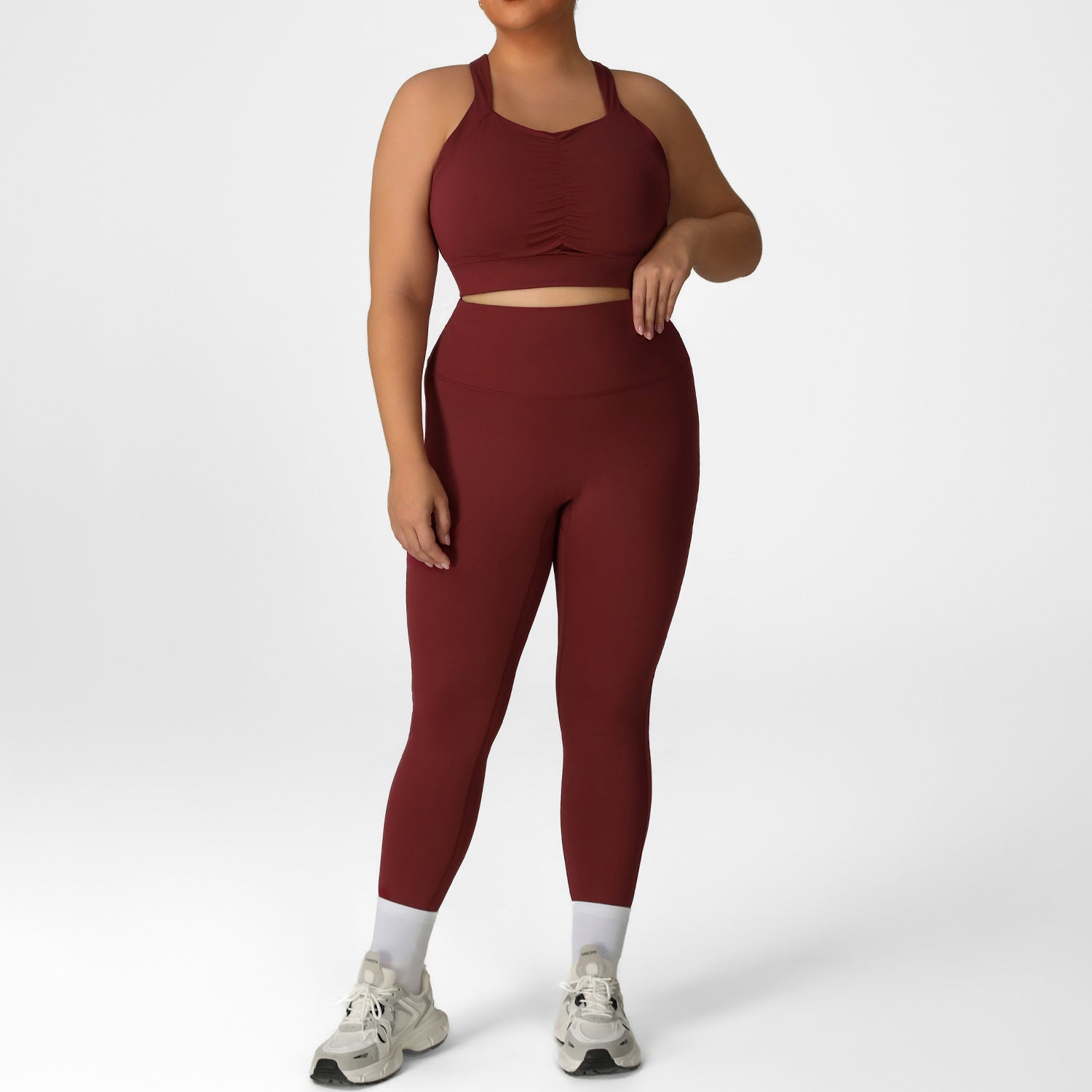 Women's Sports plus size yoga bras suit